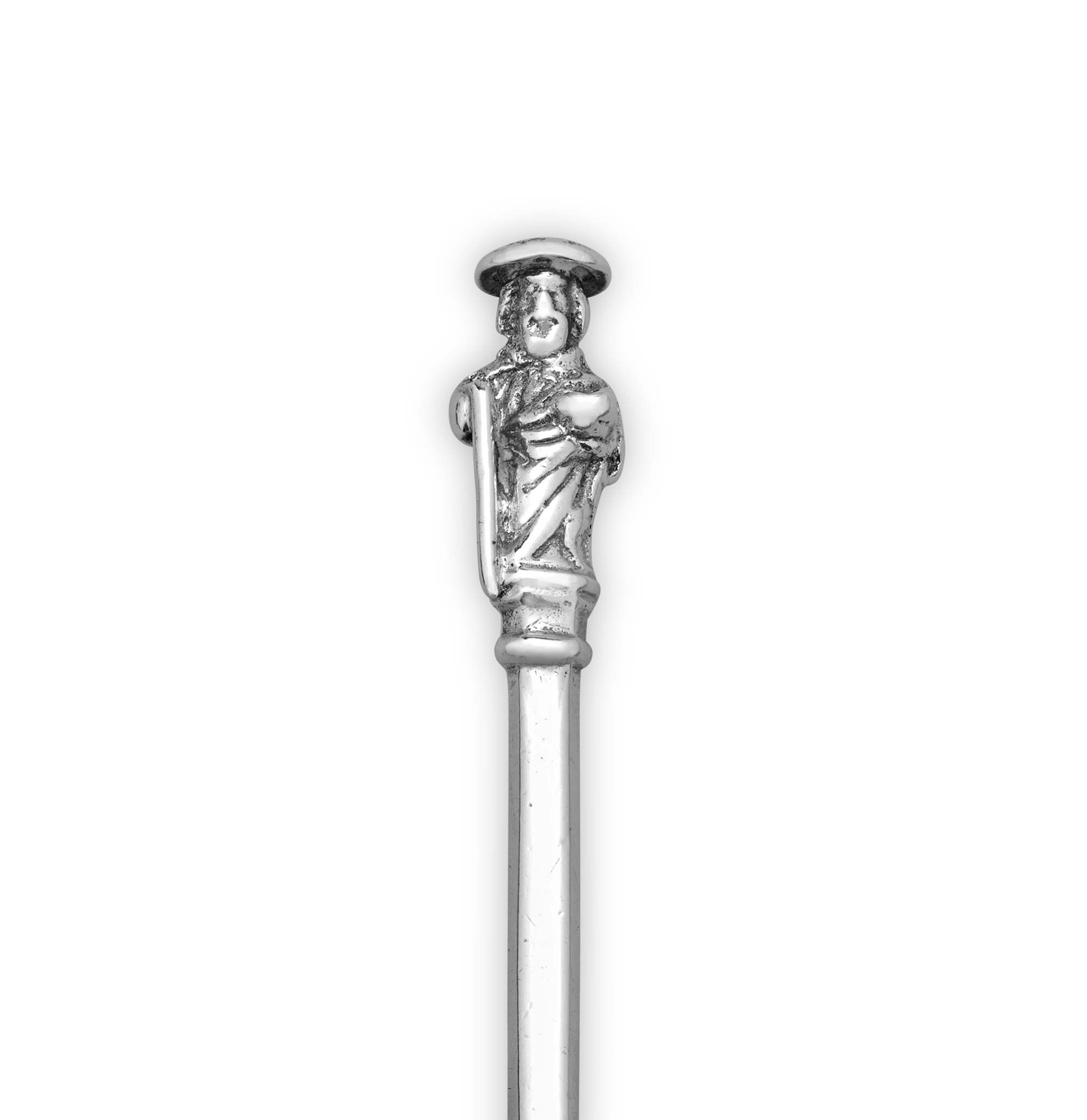 17th-Century Silver Apostle Spoon - Image 2