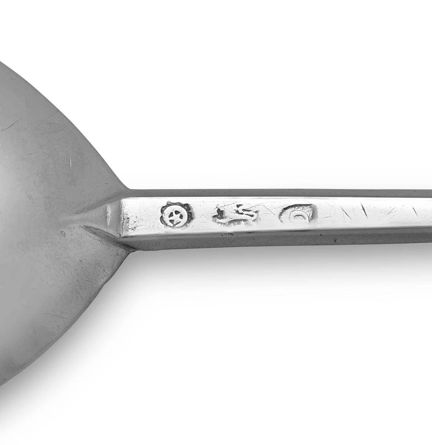 17th-Century Silver Apostle Spoon - Image 4