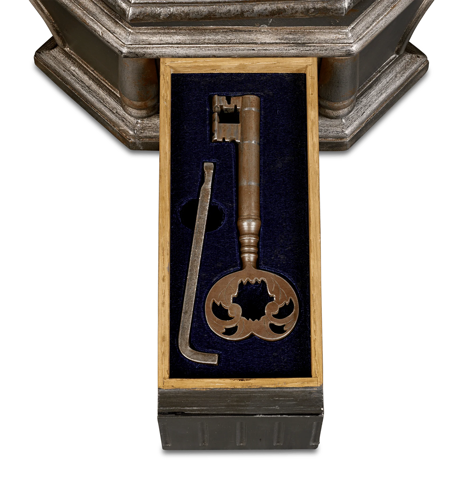 18th-Century German Strongbox - Image 5