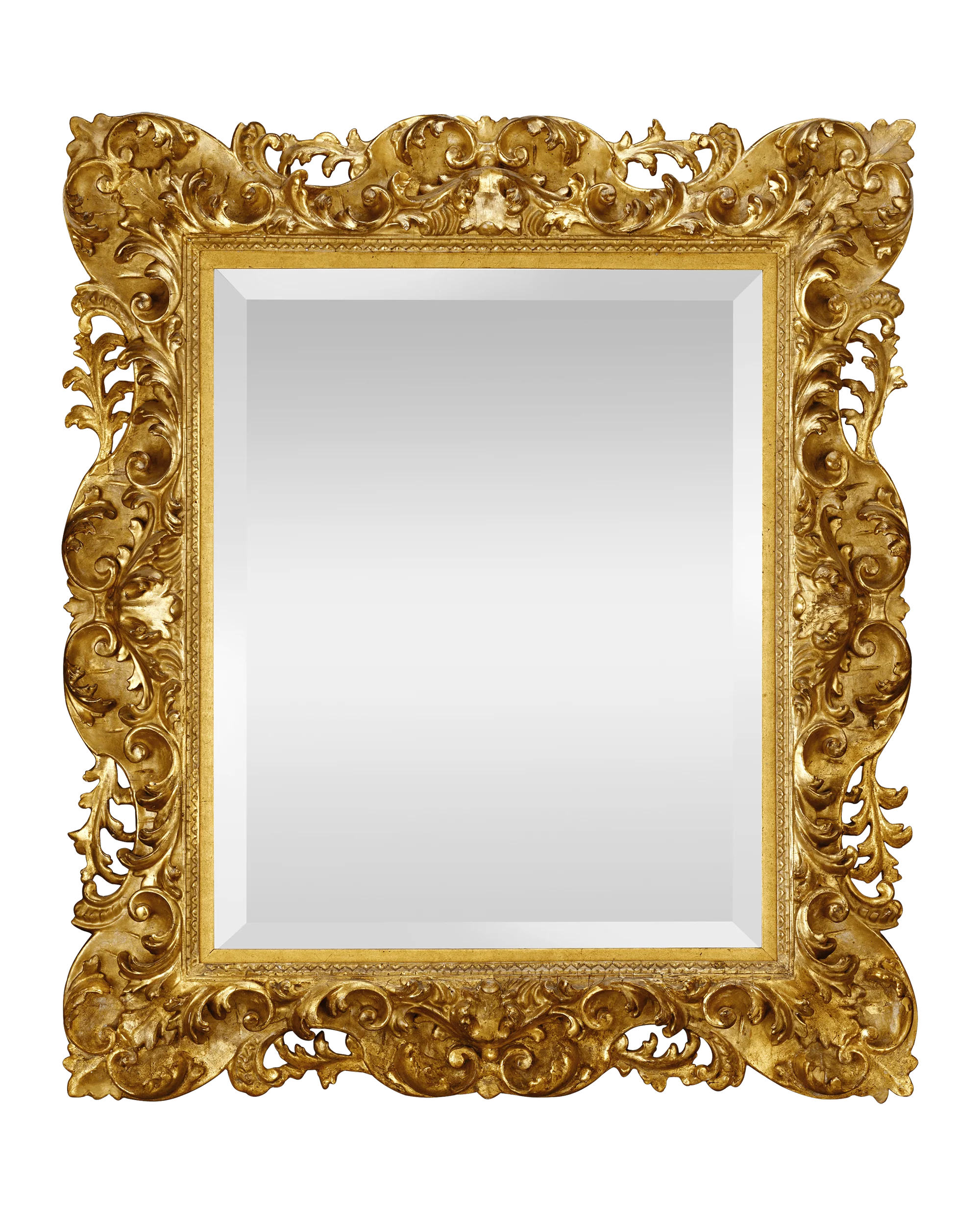 19th-Century Italian Giltwood Mirror