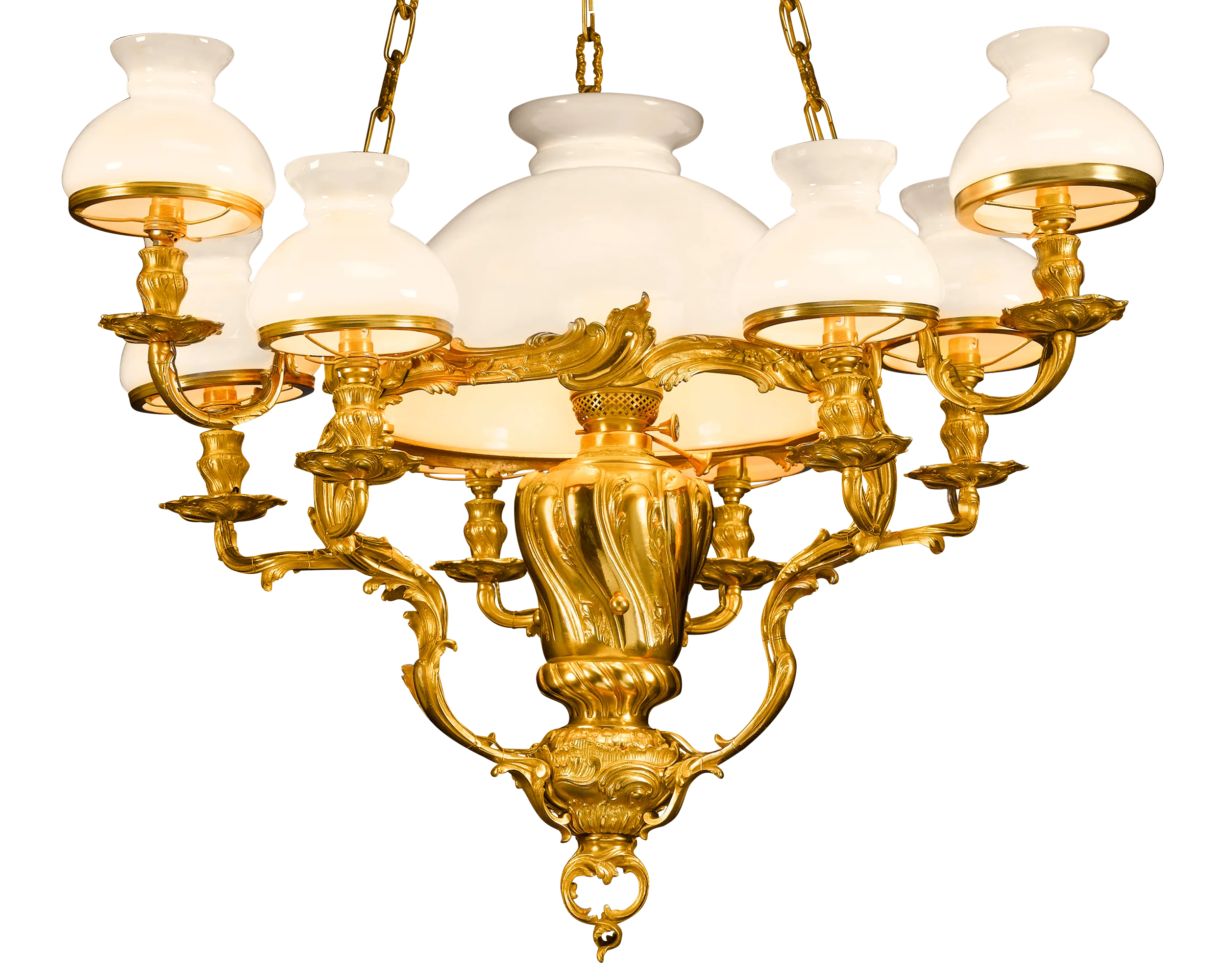 19th Century Louis XV-Style Chandelier - Image 4