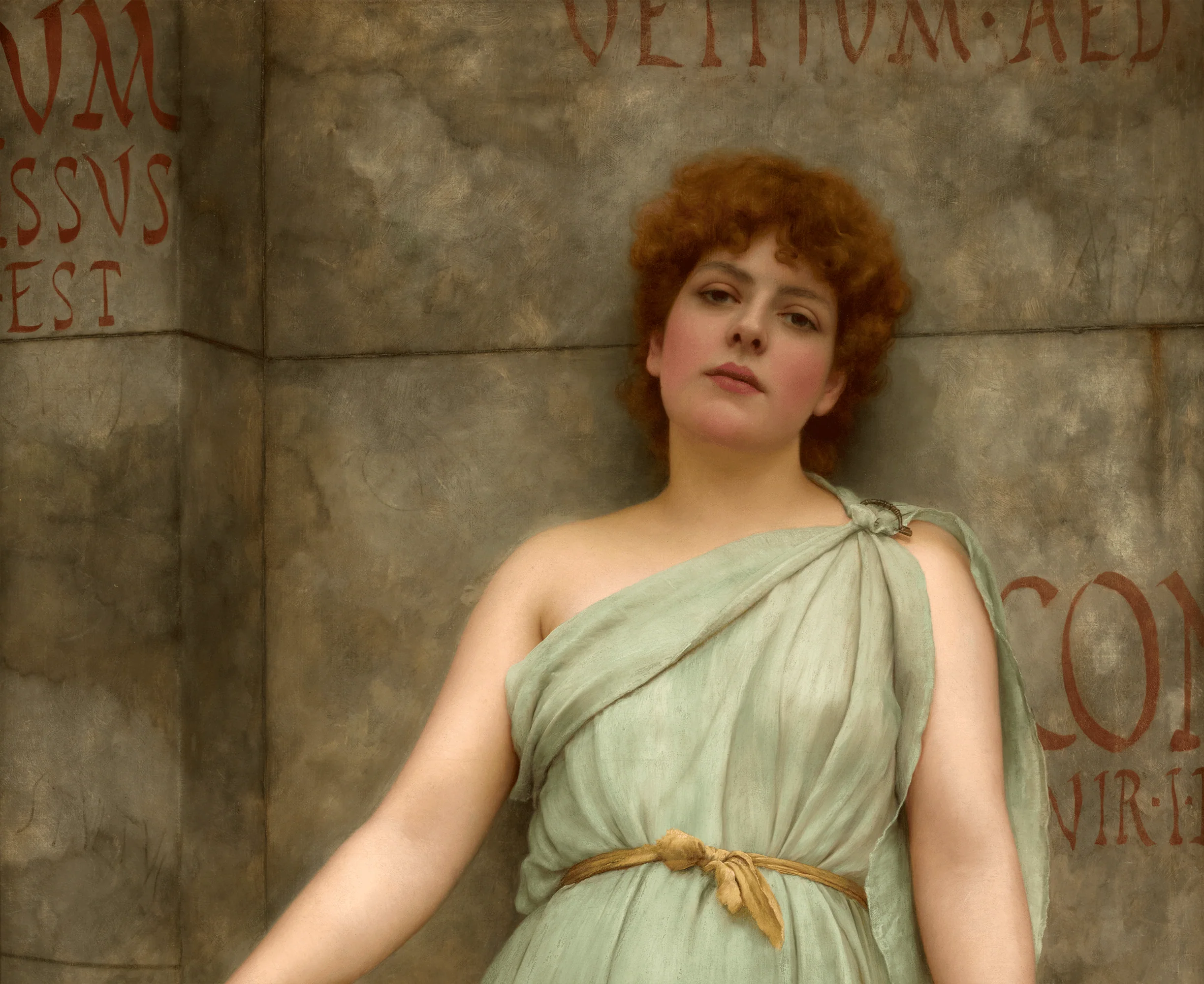 A Flower Seller by John William Godward - Image 3