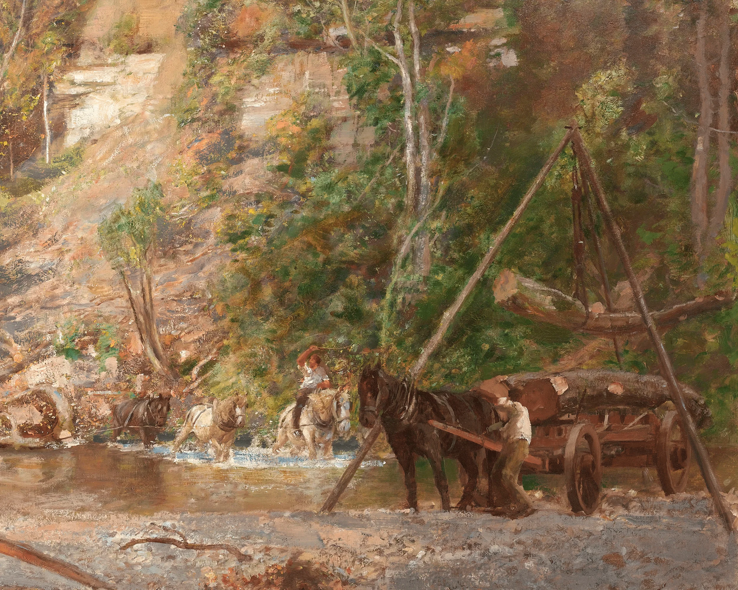 Across the River by Sir David Murray - Image 4