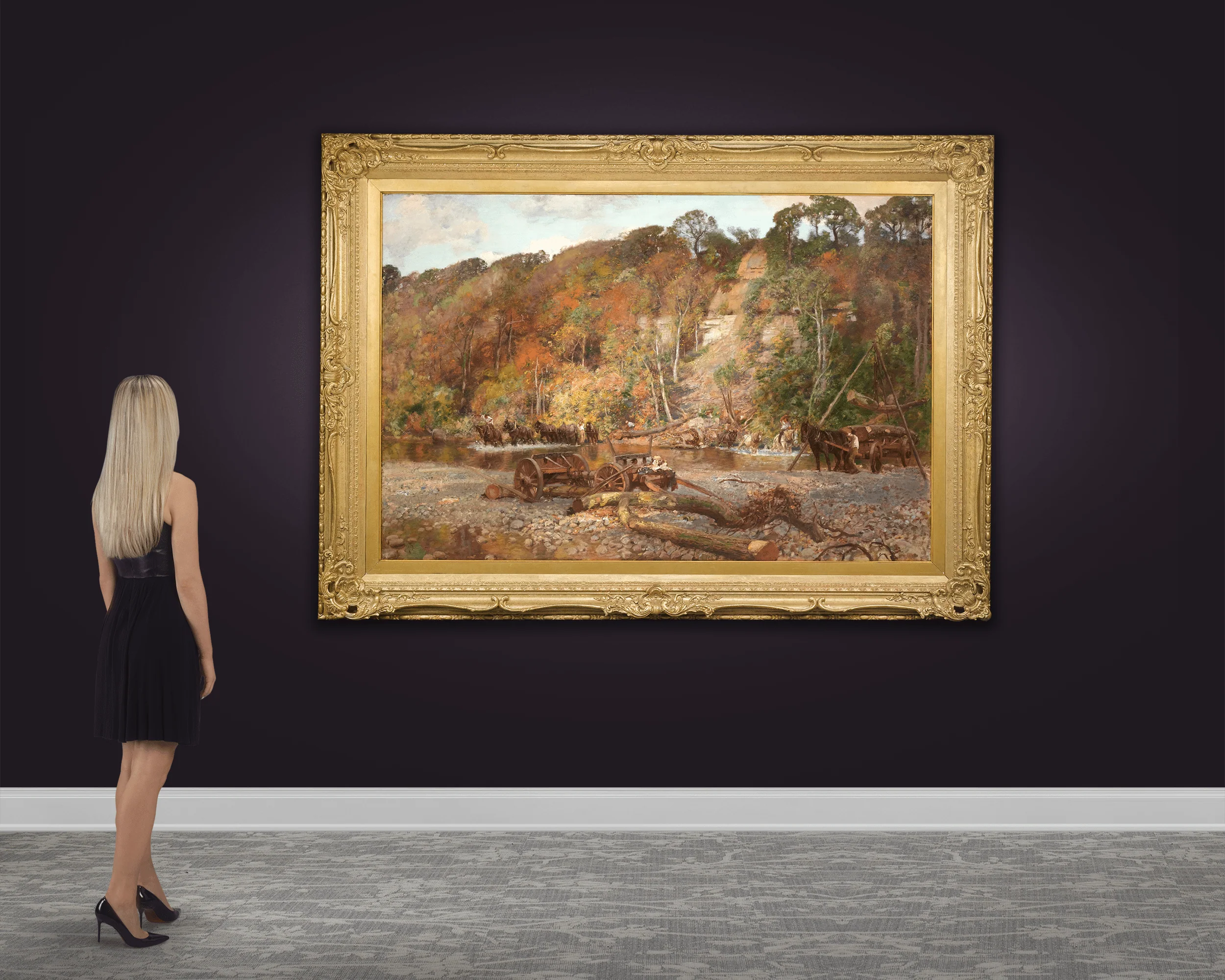 Across the River by Sir David Murray - Image 6