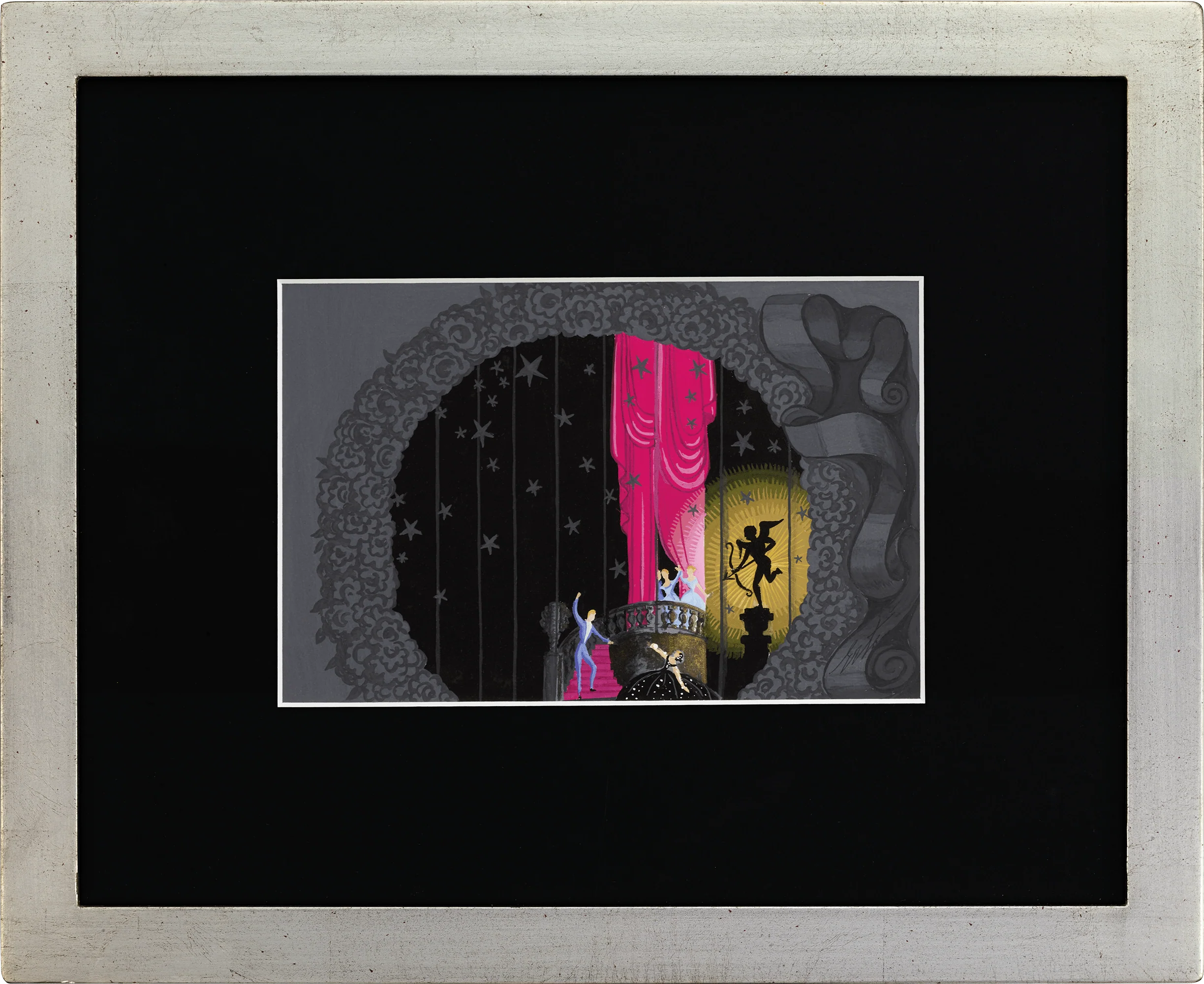Acte III Scène VII pour La Traviata by Erté - Image 2