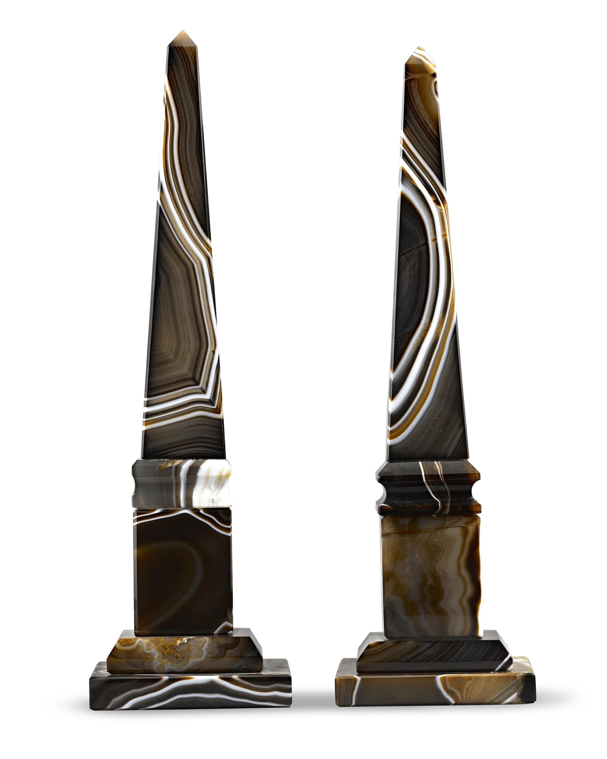 Agate Grand Tour Obelisks