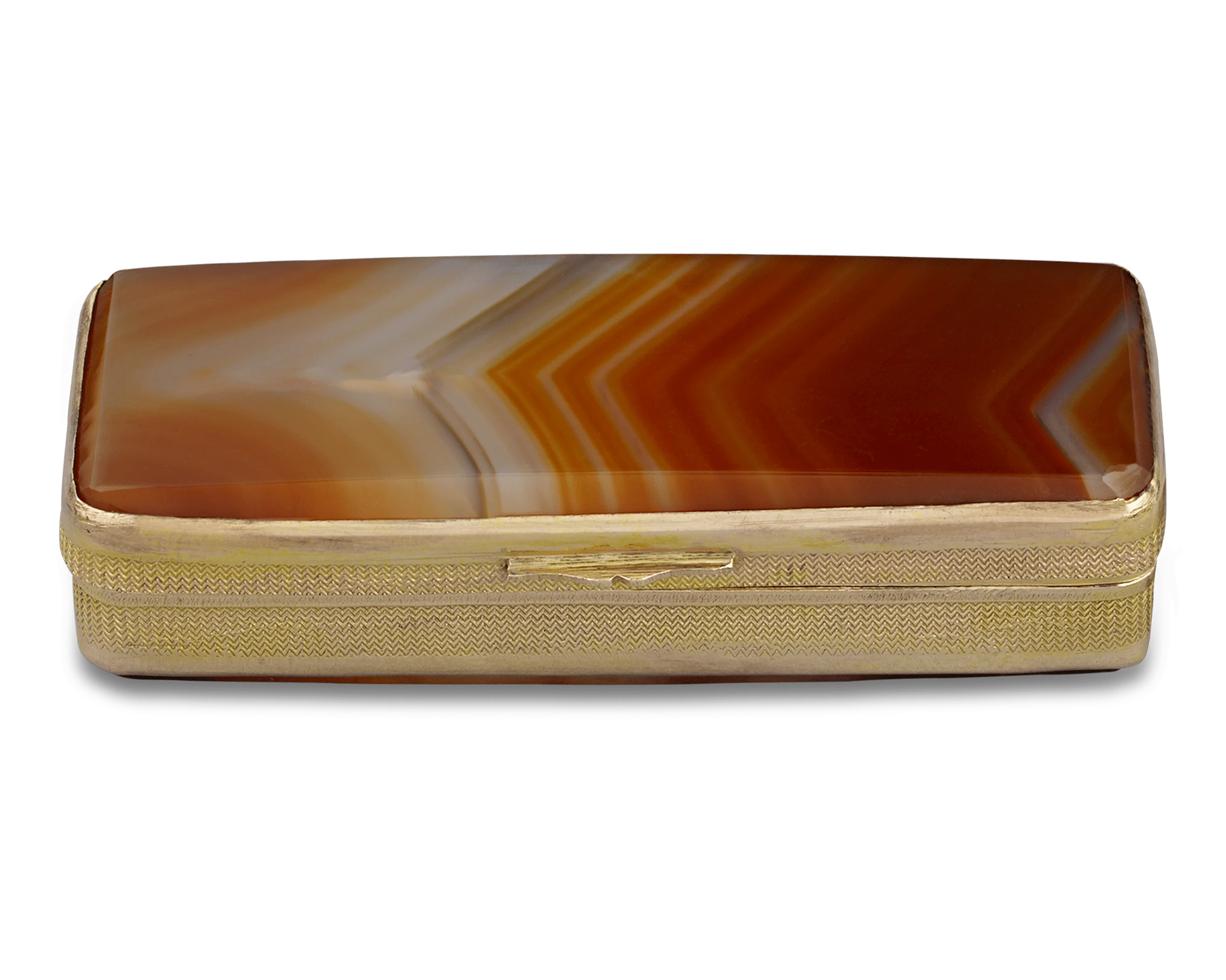 Agate Snuff Box
