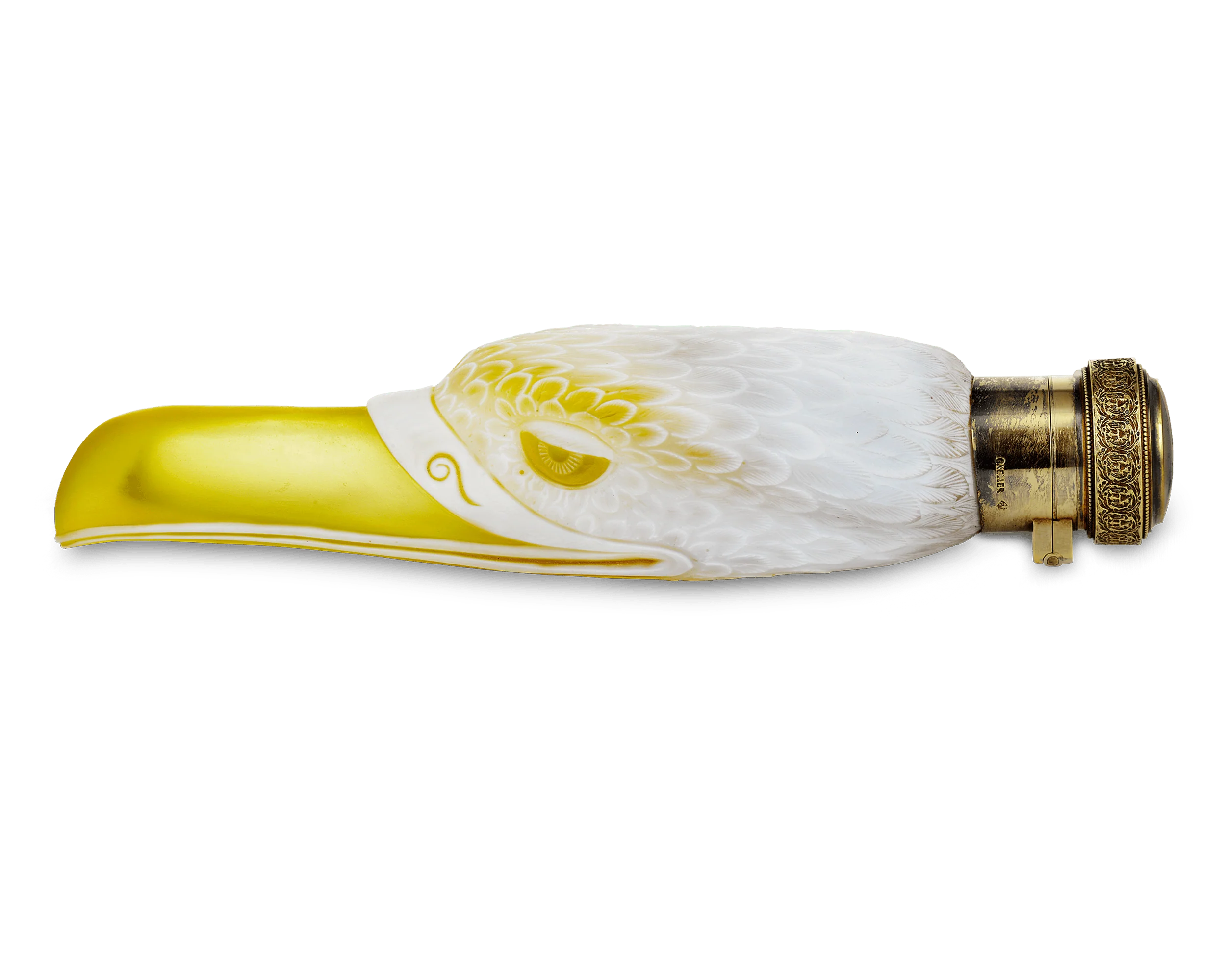 Albatross Cameo Glass Perfume by Thomas Webb & Sons - Image 3