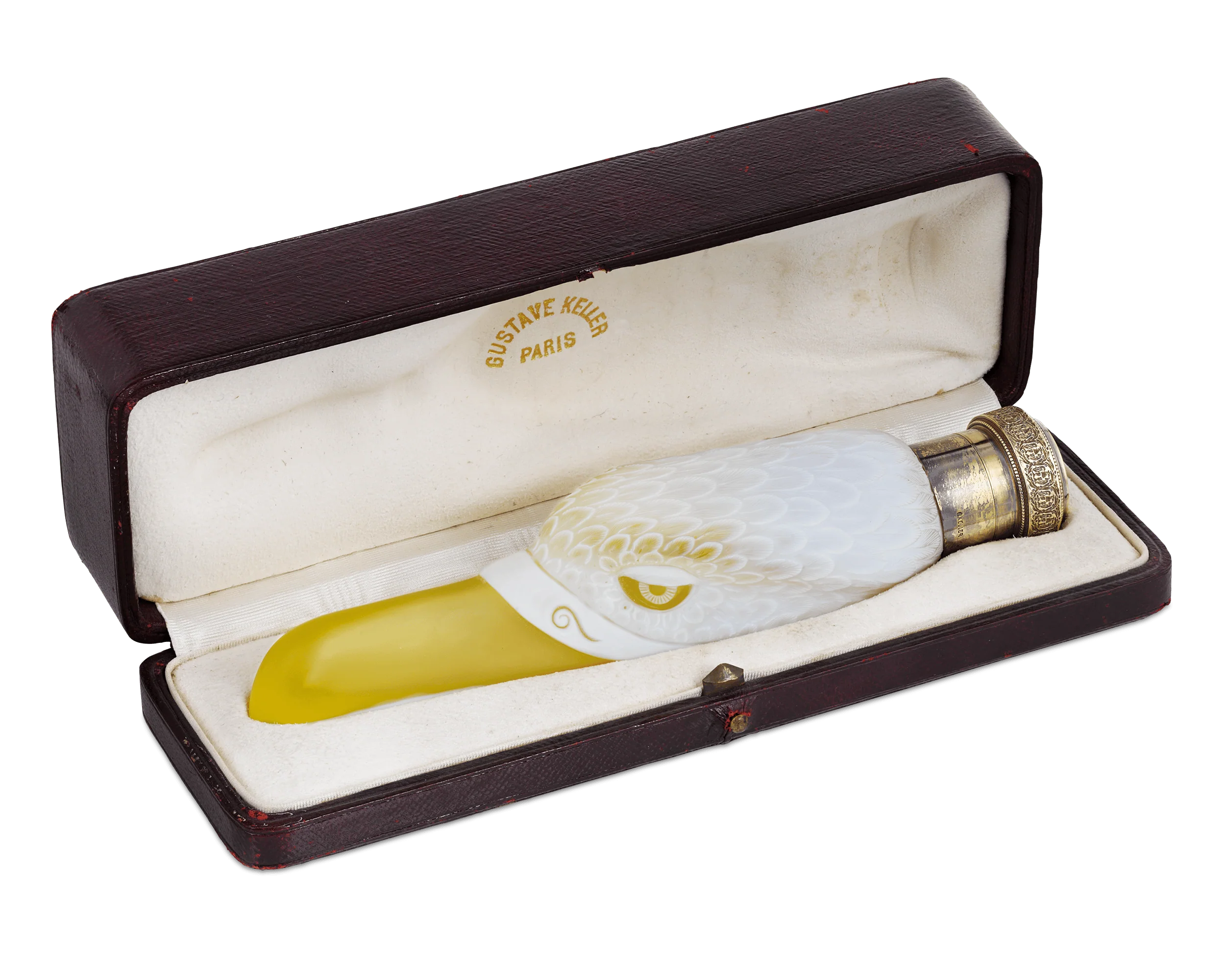 Albatross Cameo Glass Perfume by Thomas Webb & Sons - Image 5