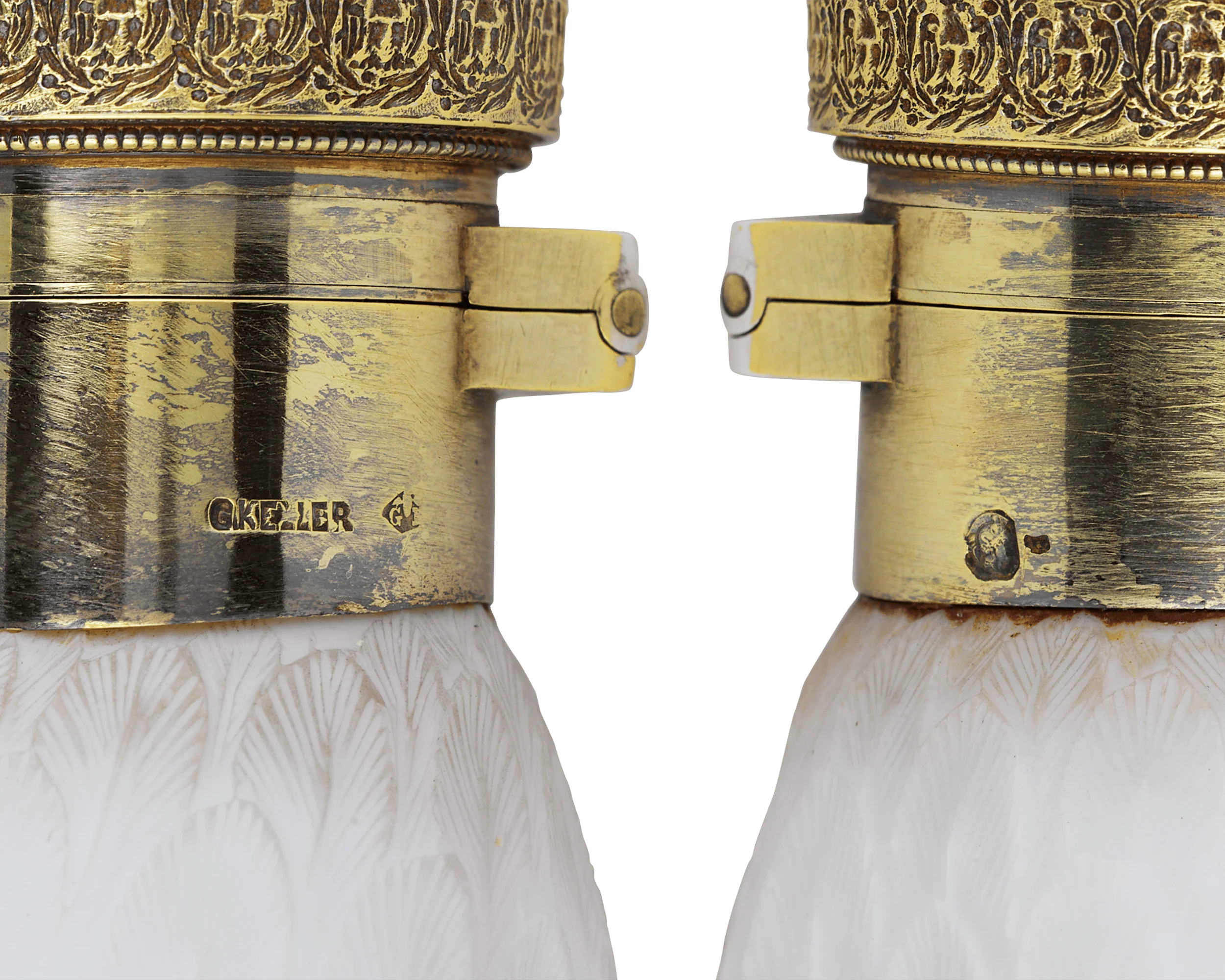 Albatross Cameo Glass Perfume by Thomas Webb & Sons - Image 7