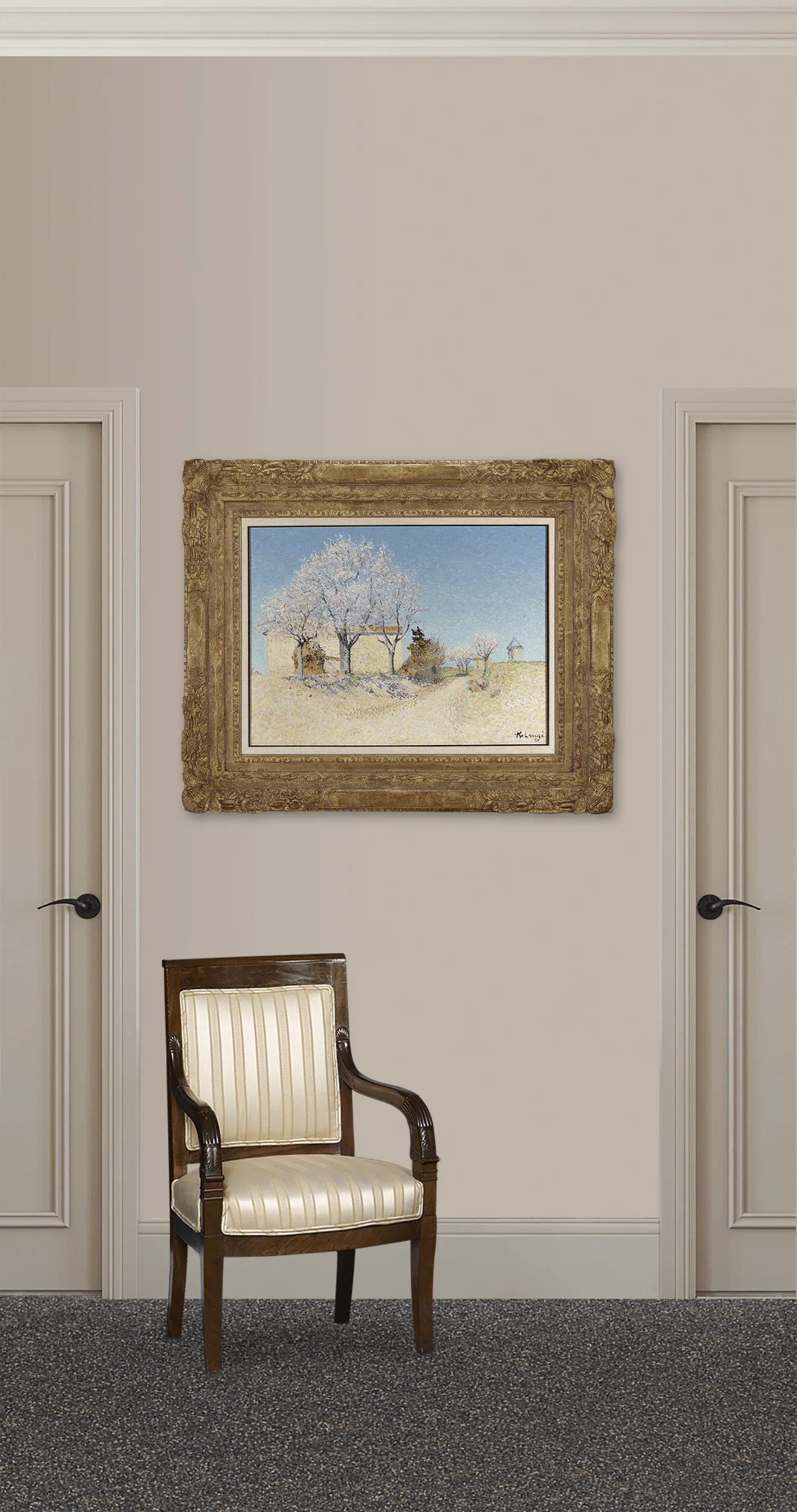 Almond Trees in Spring by Achille Laugé - Image 5