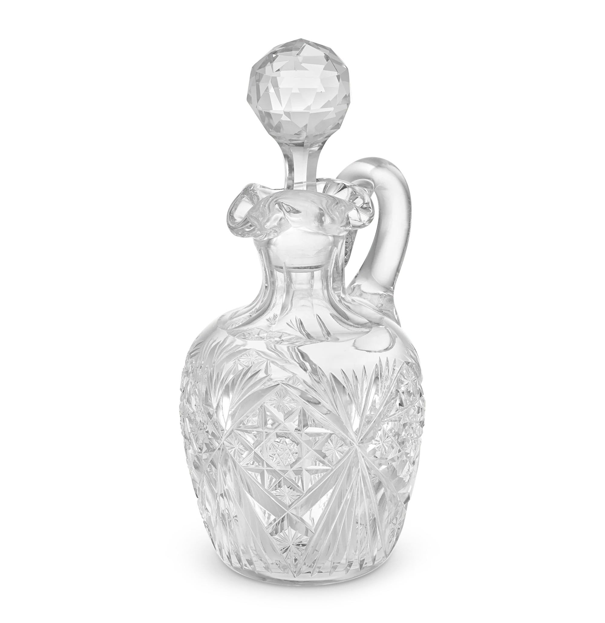 American Brilliant Period Cut Glass Cruet