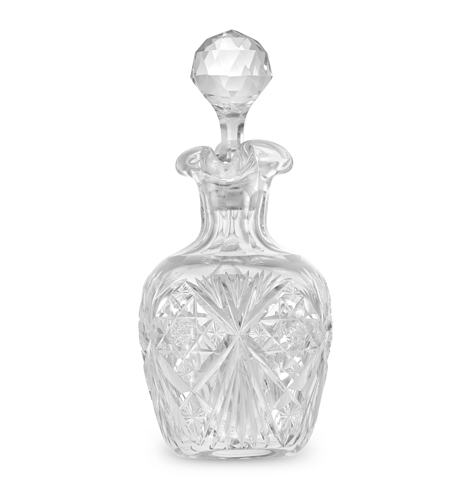 American Brilliant Period Cut Glass Cruet - Image 2