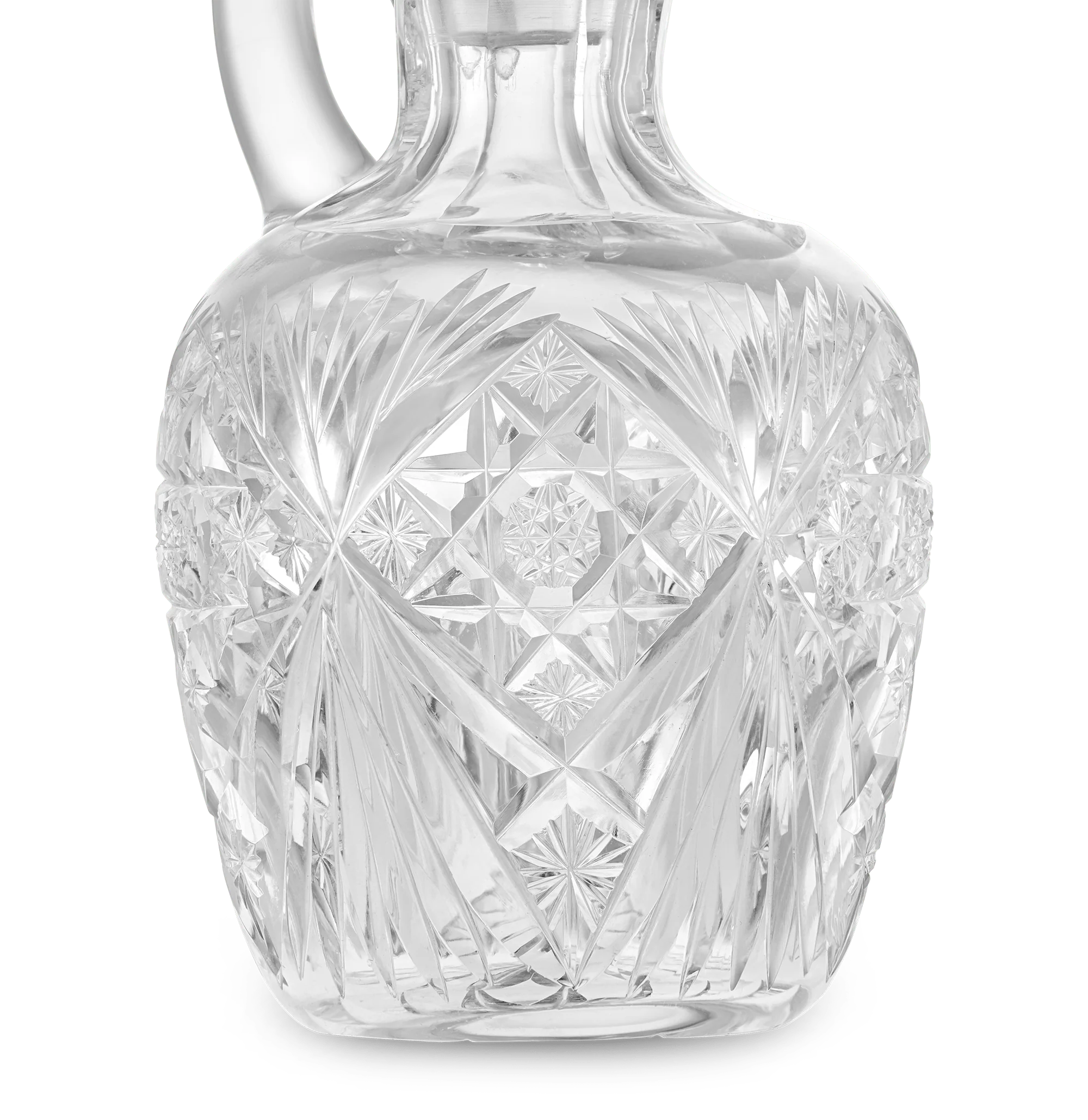 American Brilliant Period Cut Glass Cruet - Image 3