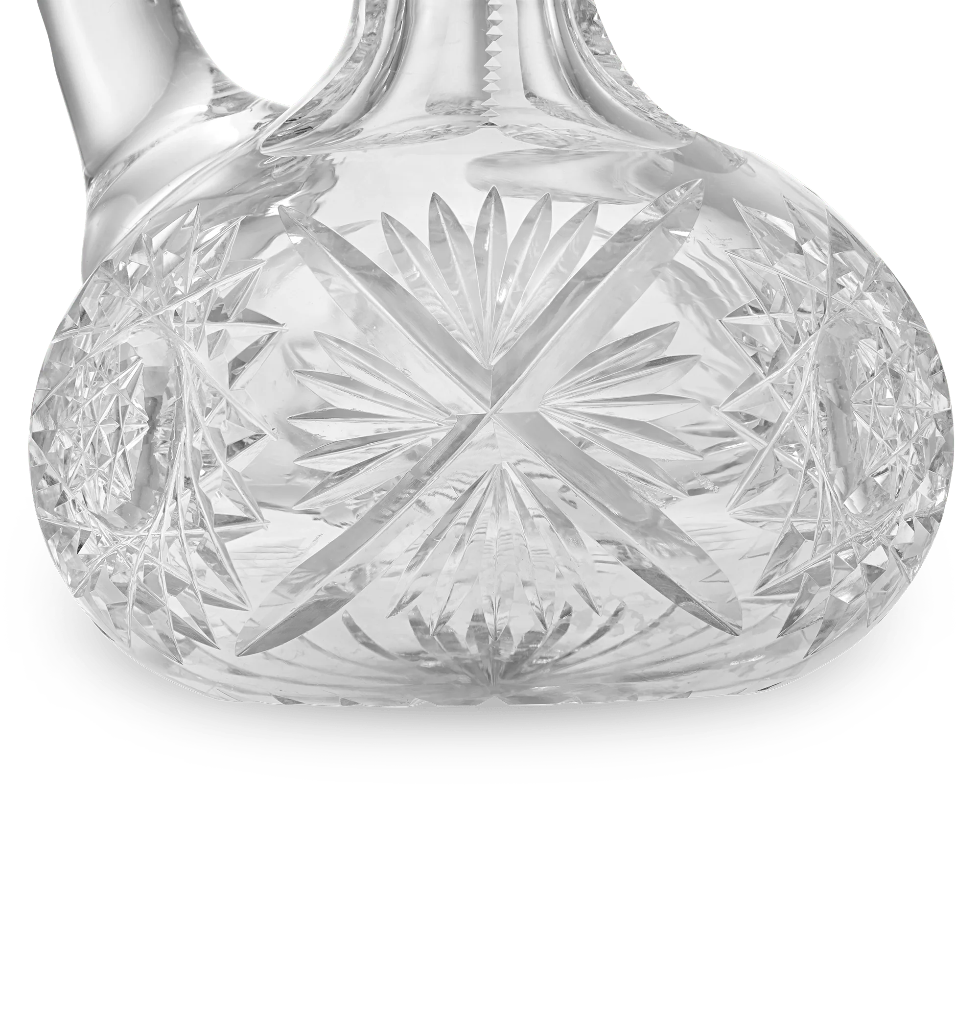 American Cut Glass Cruet Bottle - Image 3