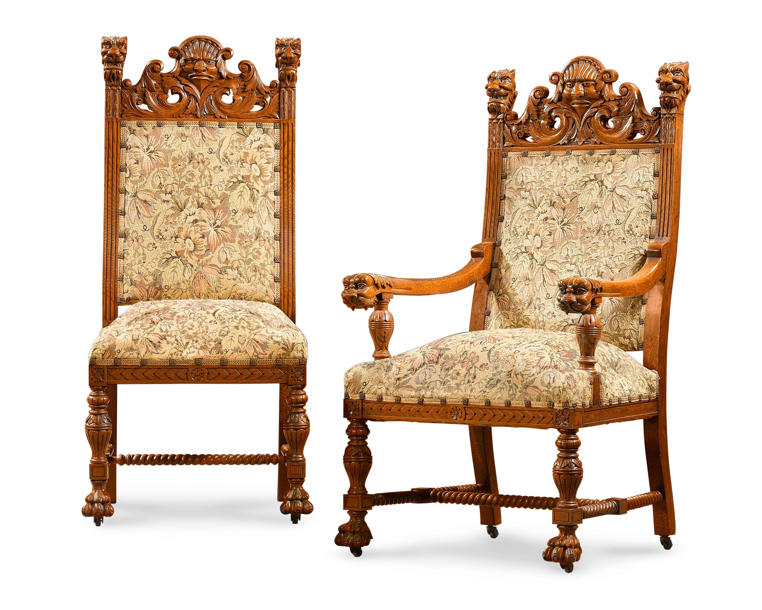 American Oak Dining Suite by R.J. Horner - Image 3