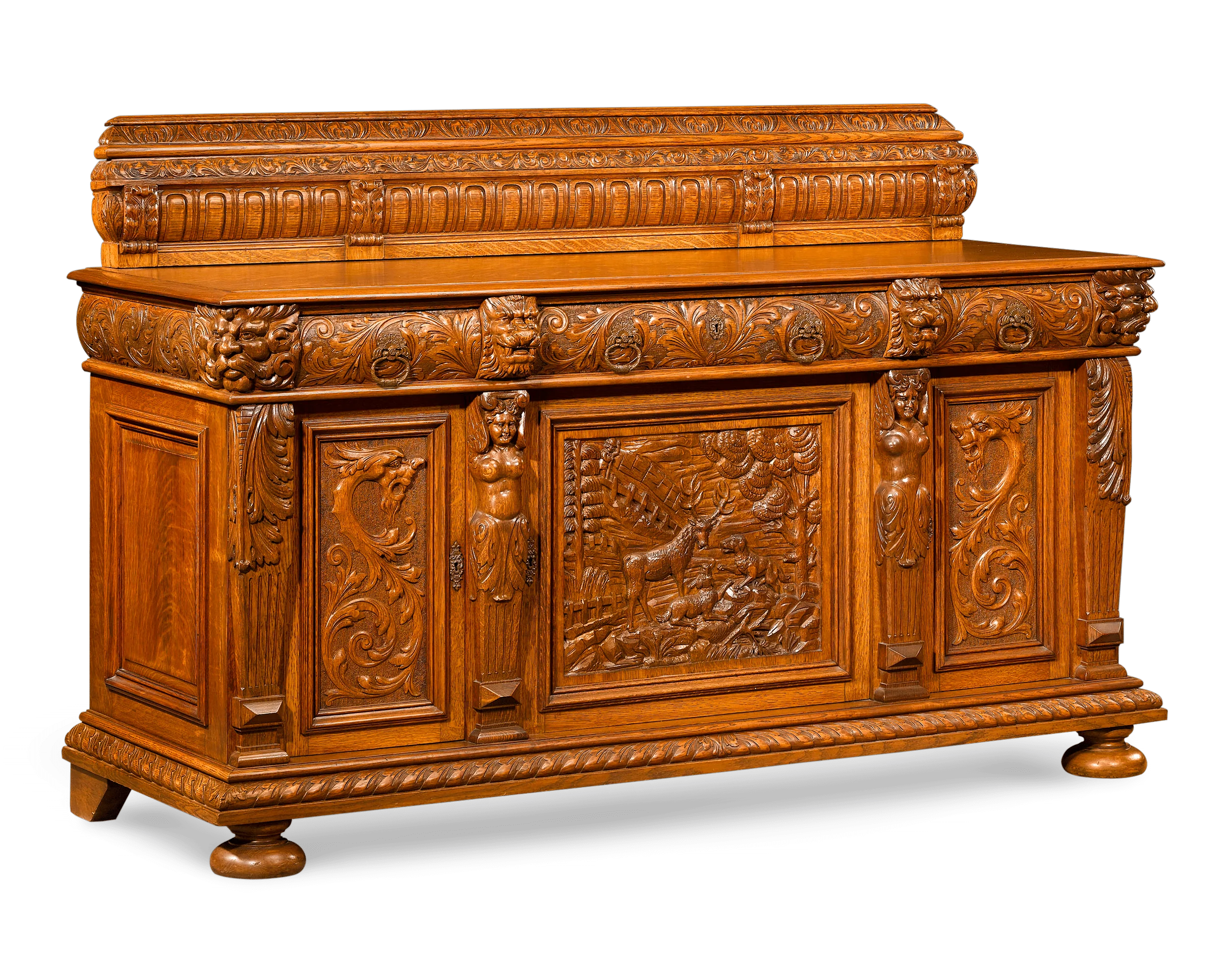 American Oak Dining Suite by R.J. Horner - Image 5
