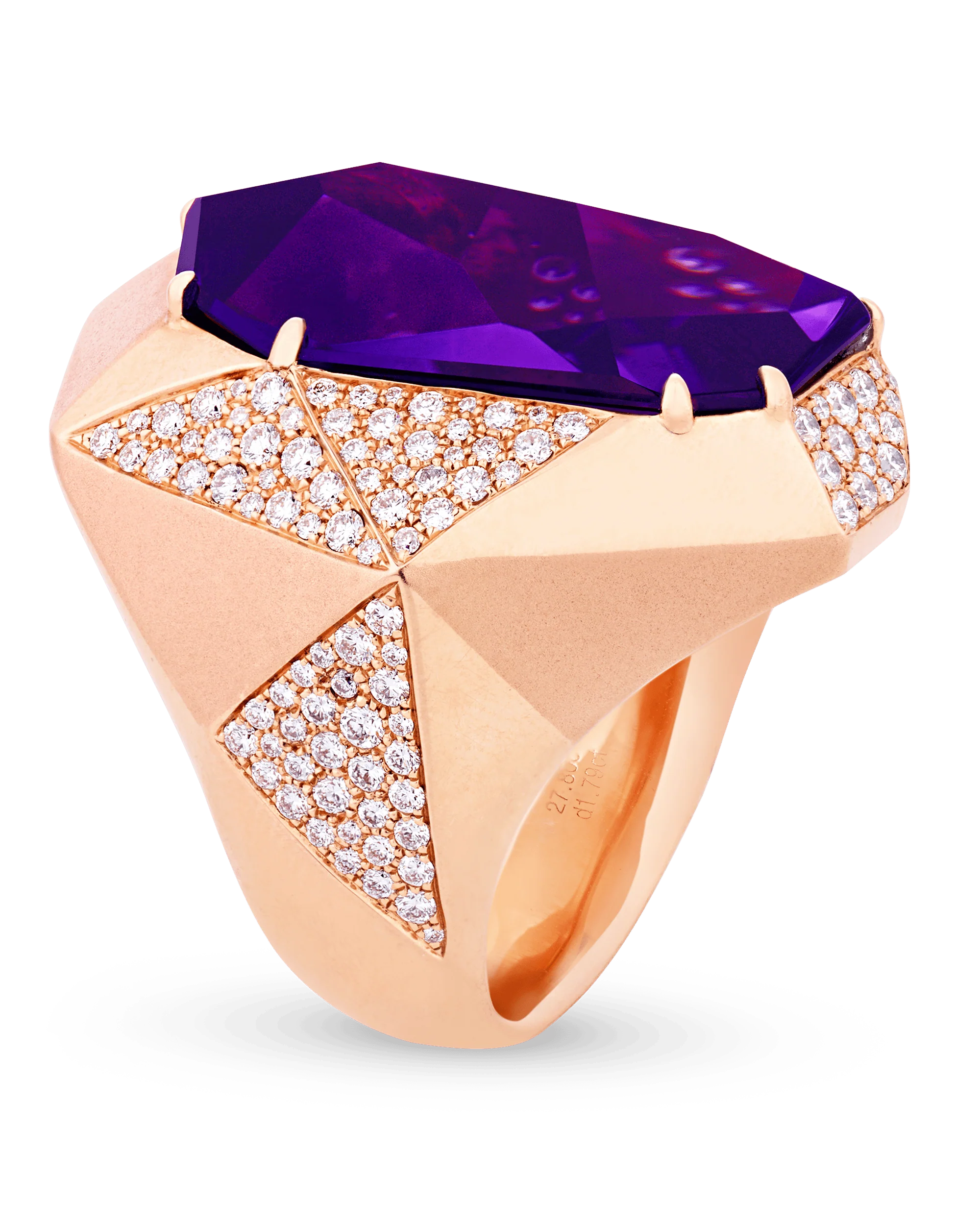 Amethyst Cocktail Ring, 27.80 carats - Image 3