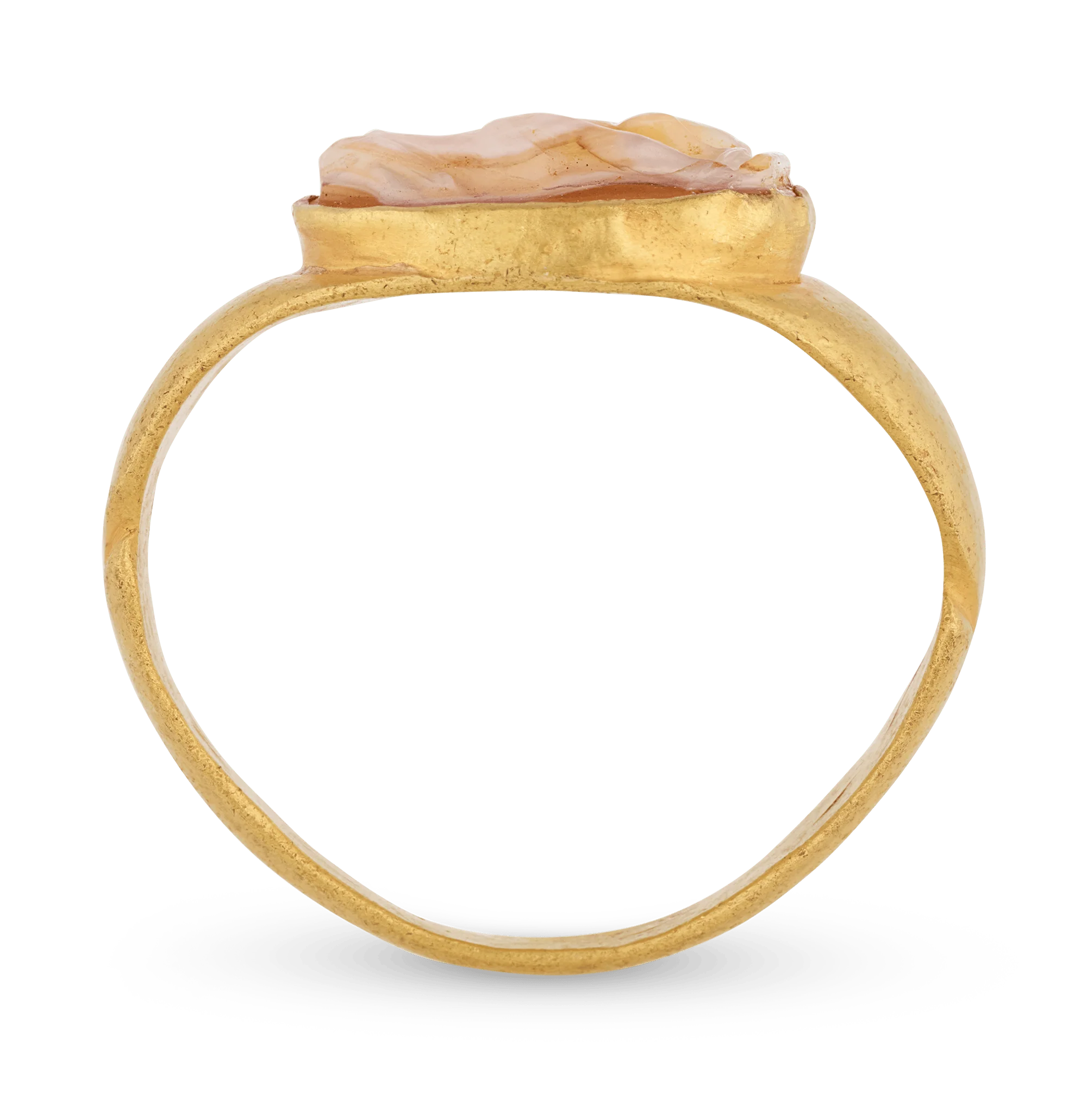 Ancient Roman Dog Cameo Ring - Image 3