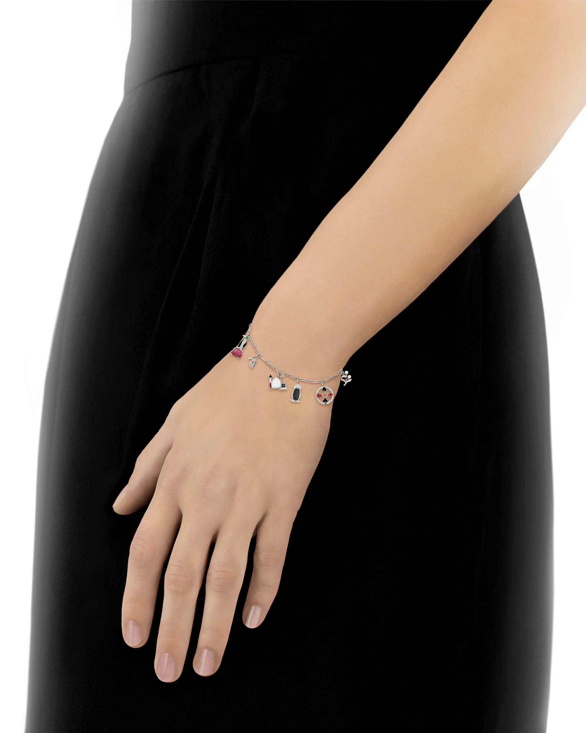 Art Deco Charm Bracelet - Image 3