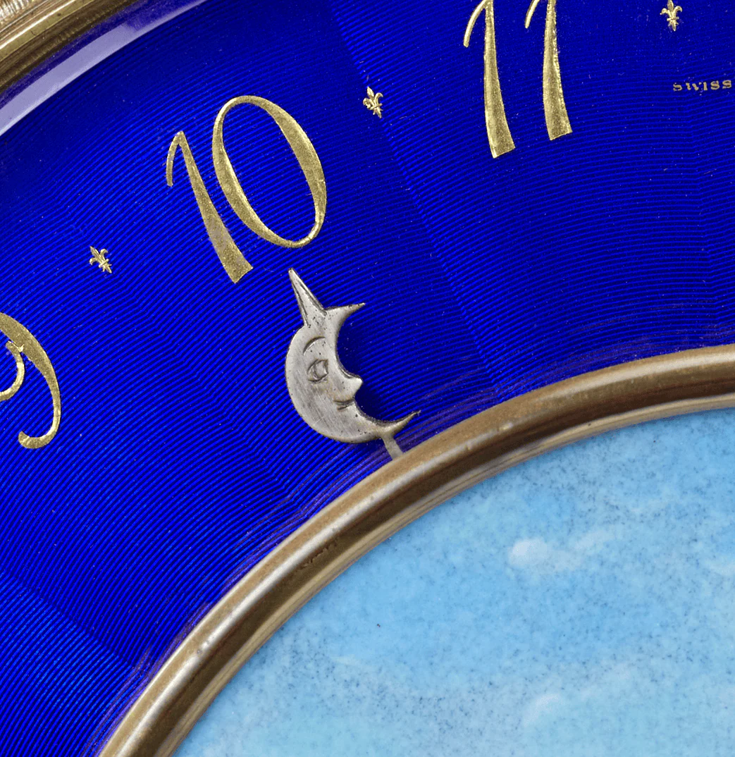 Art Deco Enamel Clock by Grogan Company - Image 5