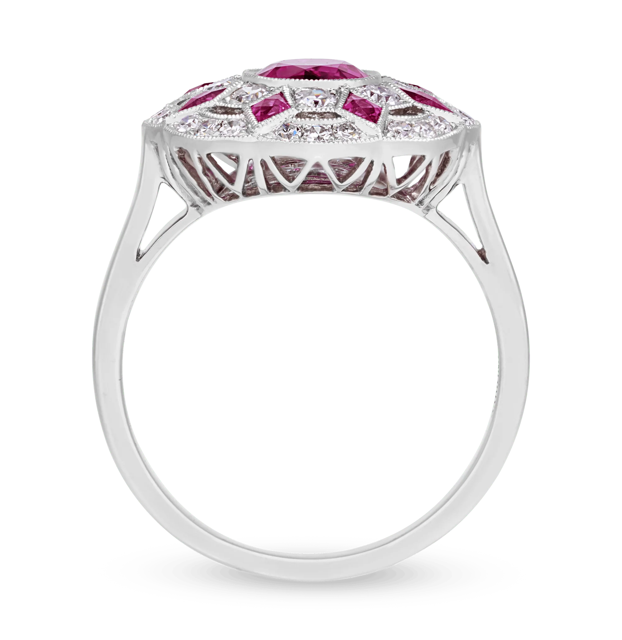 Art Deco-Style Ruby Ring, 1.68 Carats - Image 2