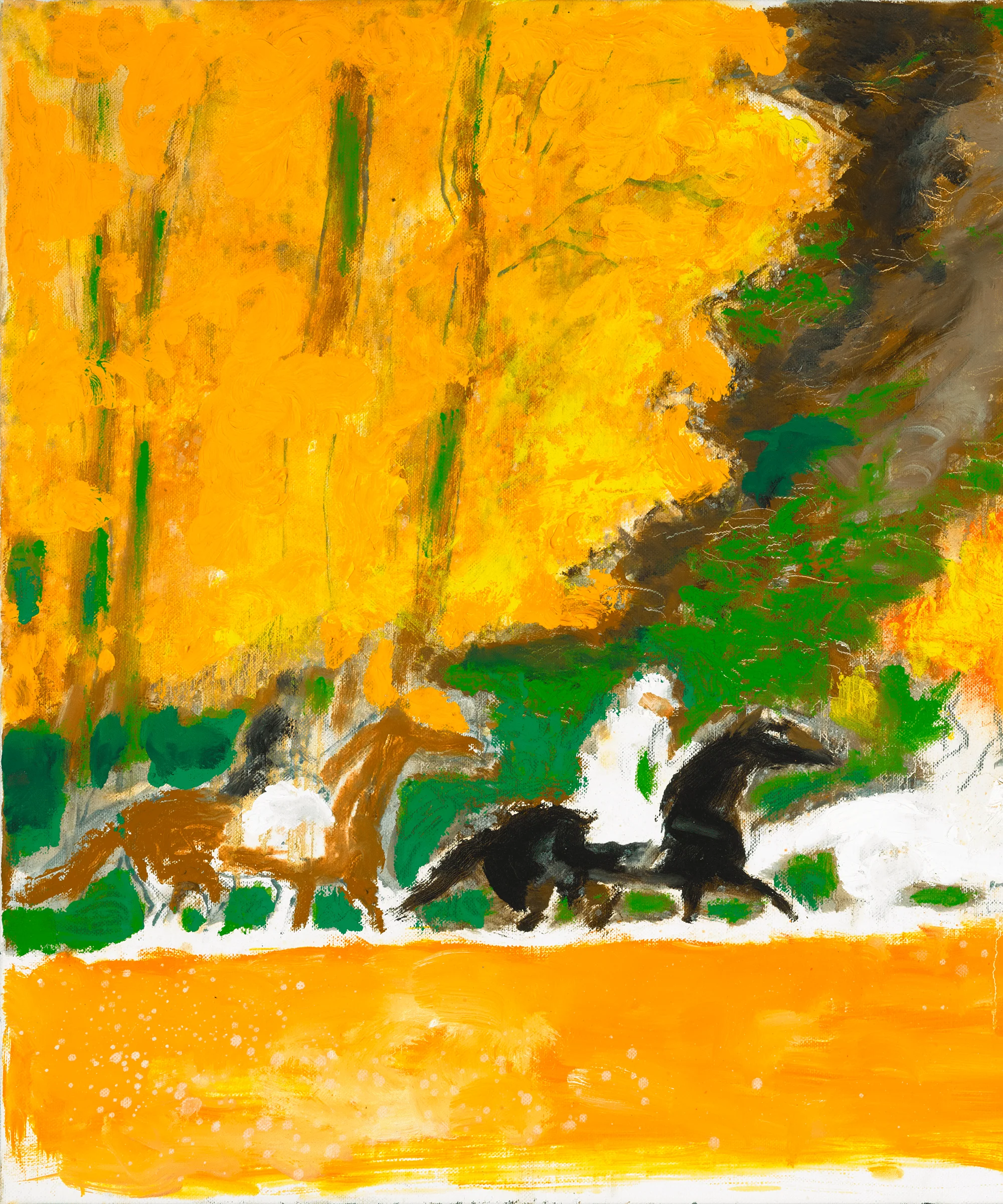 Automne d'or by André Brasilier - Image 3