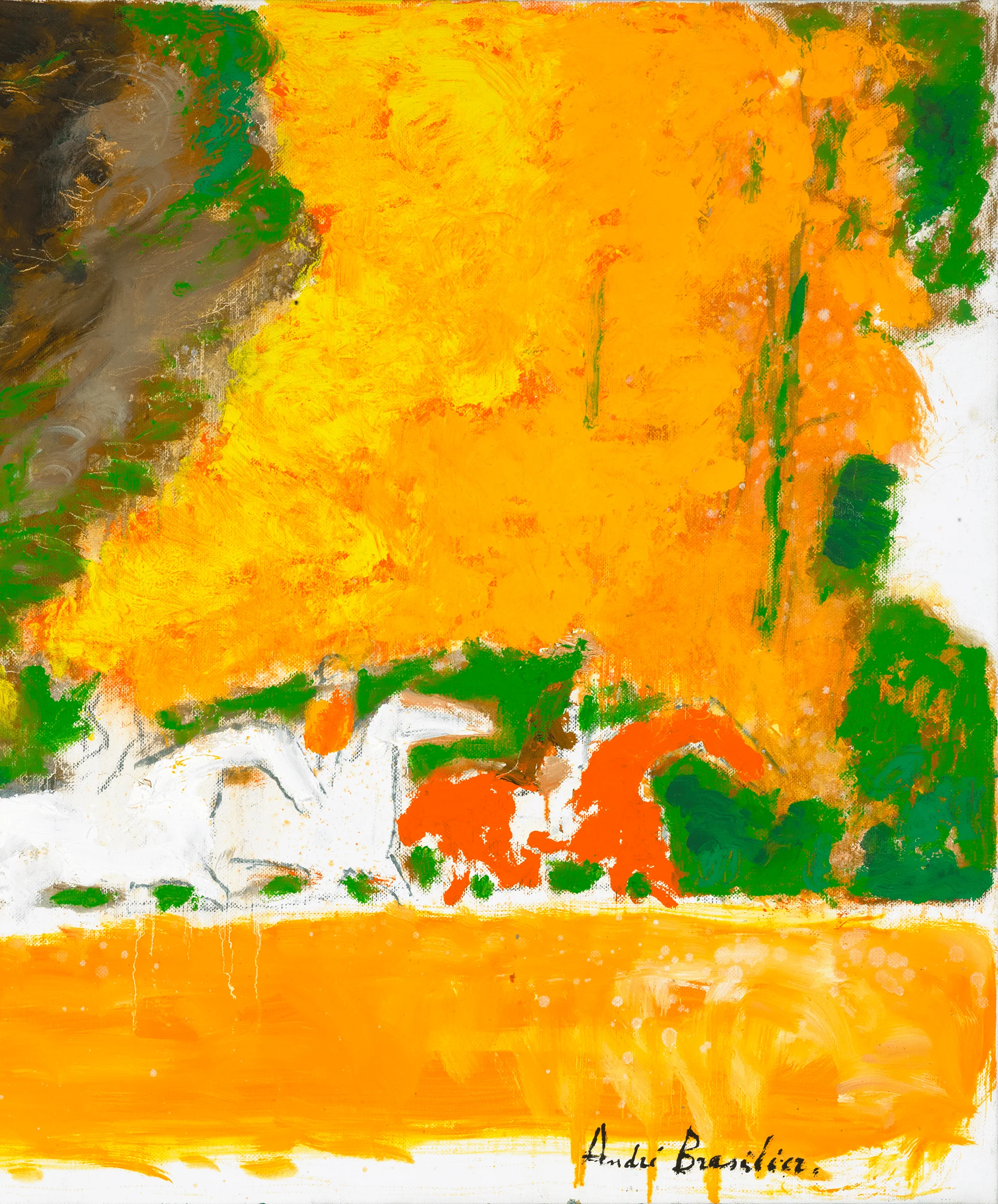 Automne d'or by André Brasilier - Image 4