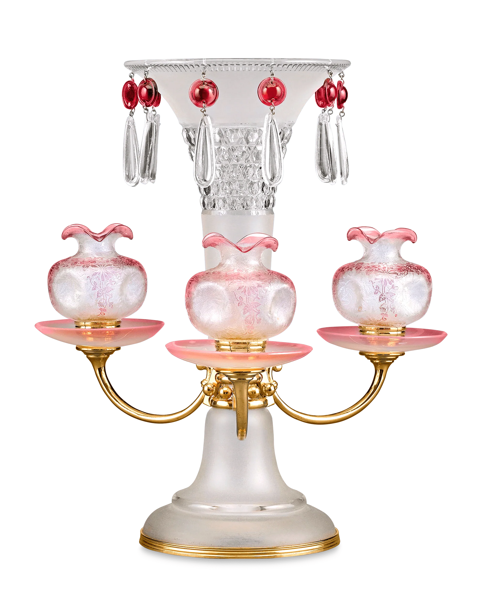 Baccarat Art Nouveau Centerpieces - Image 3