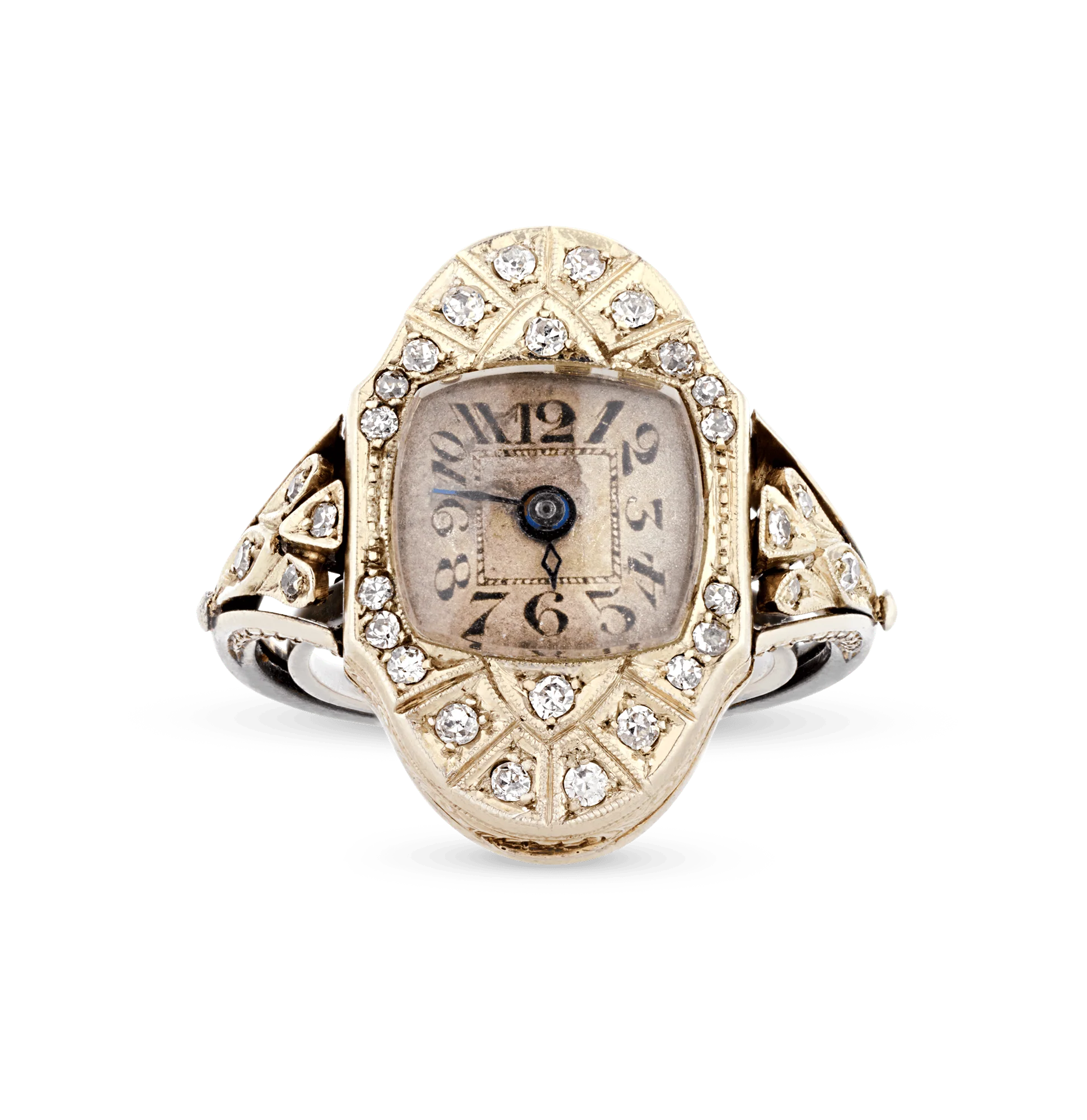 Belle Époque Diamond Watch Ring