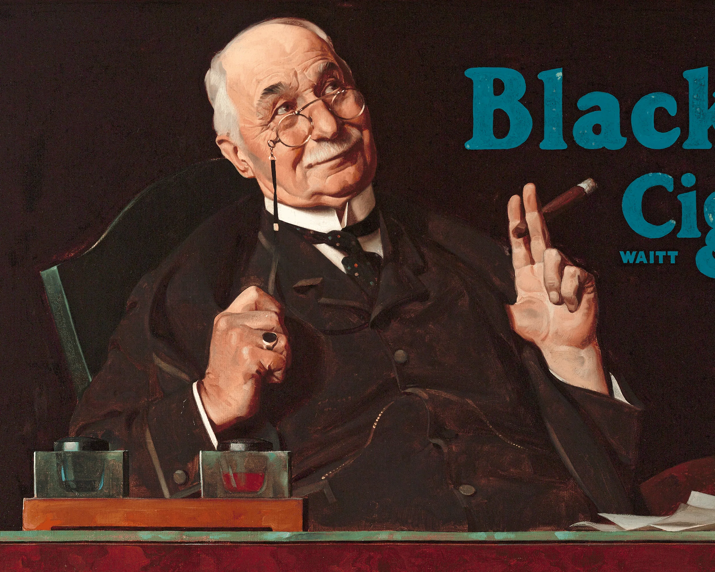 Blackstone Cigars by Norman Rockwell - Image 3