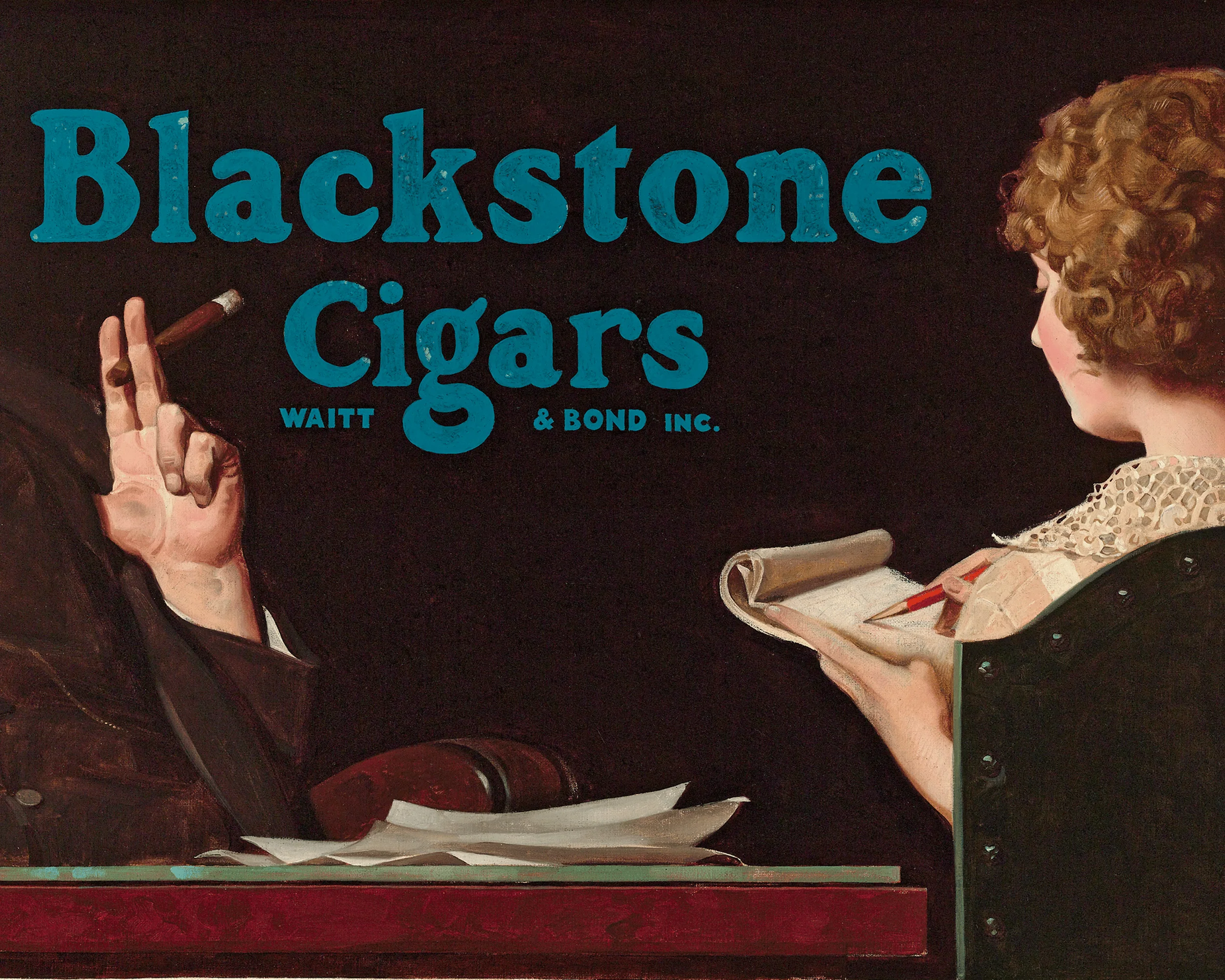 Blackstone Cigars by Norman Rockwell - Image 4