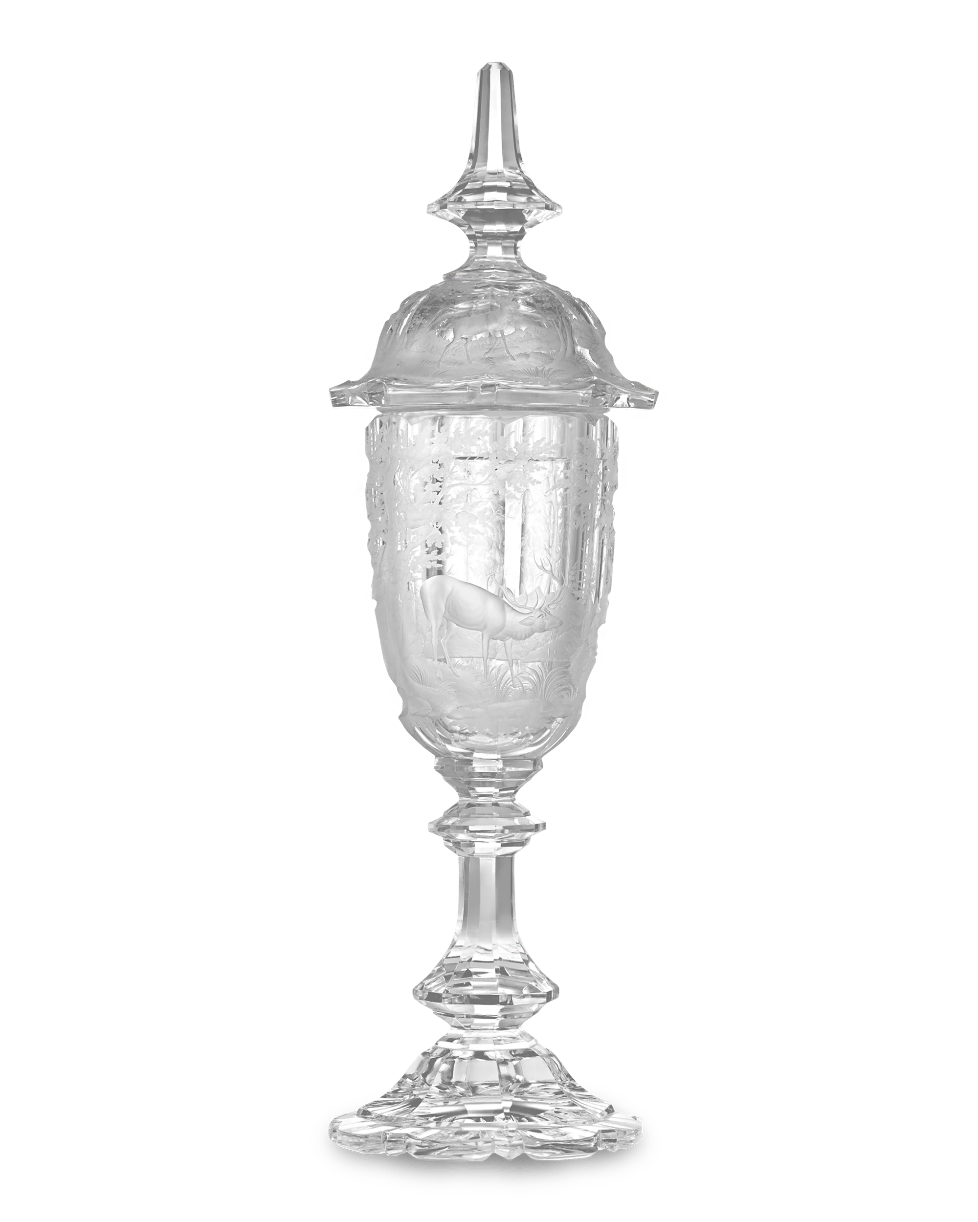 Bohemian Crystal Goblet