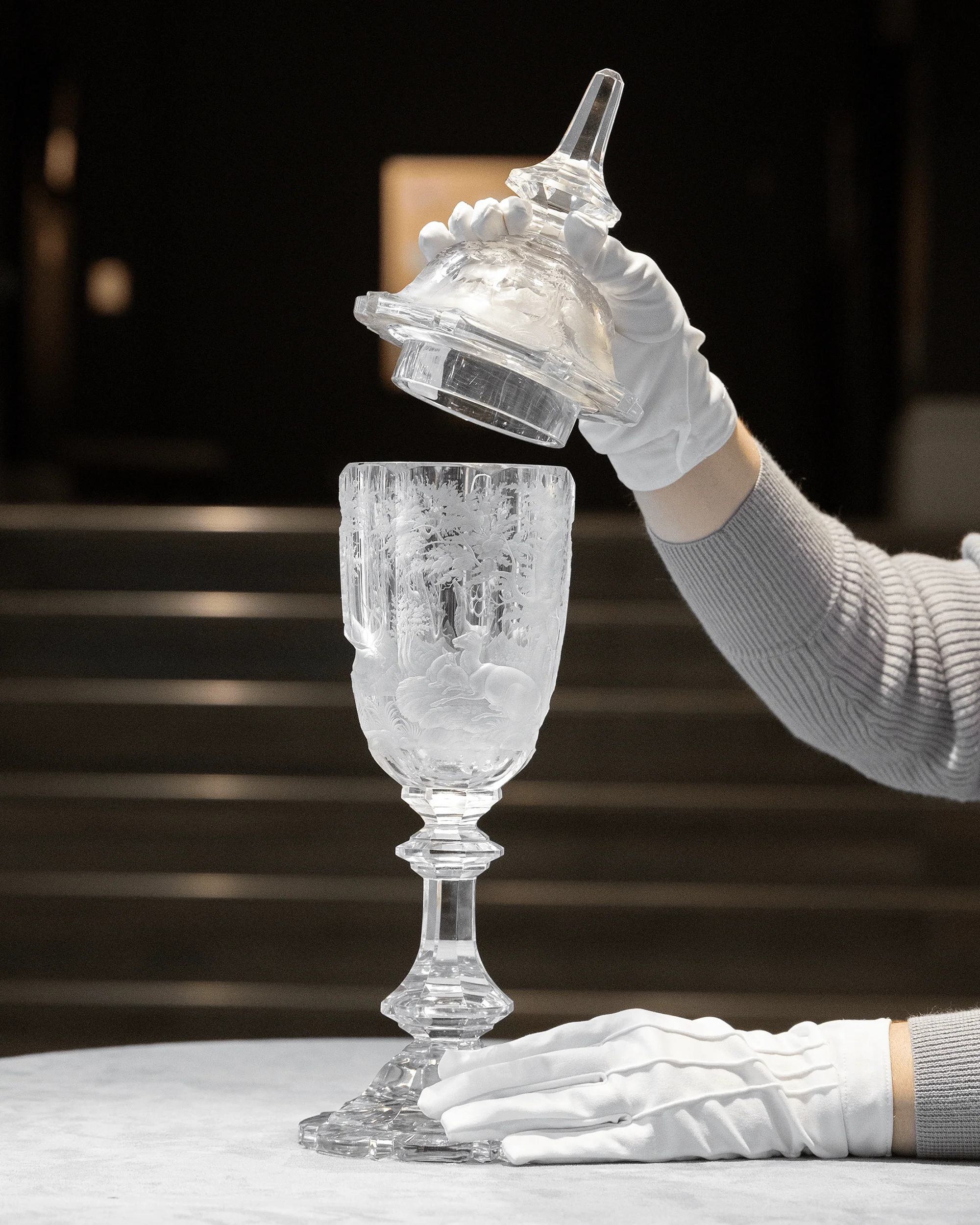 Bohemian Crystal Goblet - Image 5