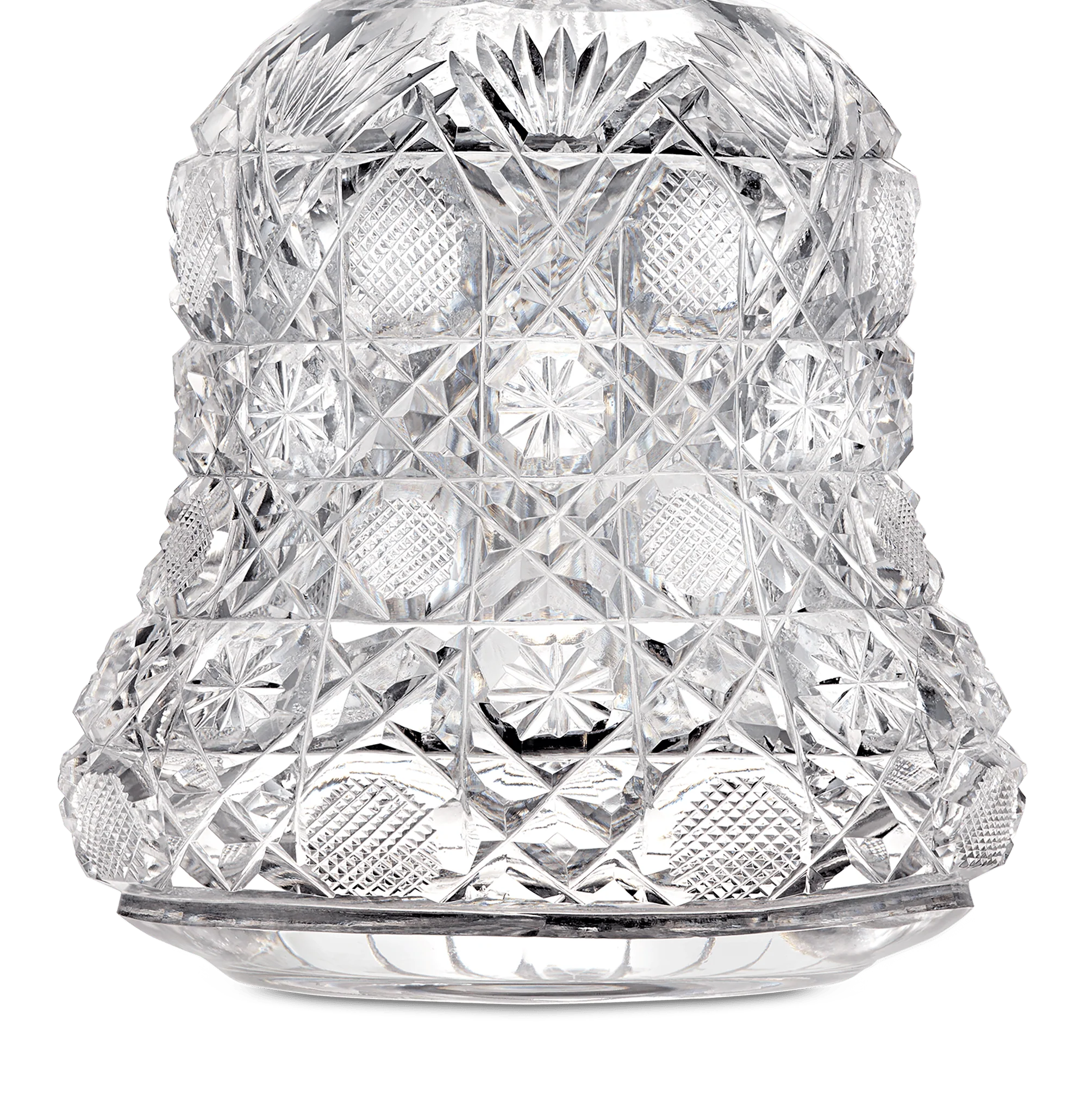 Brilliant Period Cut Glass Cruet Bottle - Image 3