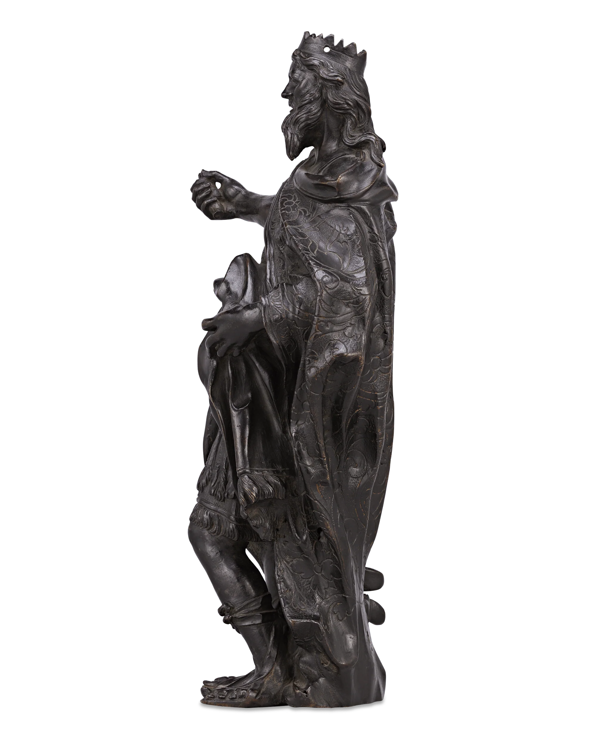 Bronze Statuette of Moses by Lorenzo Vaccaro - Image 3