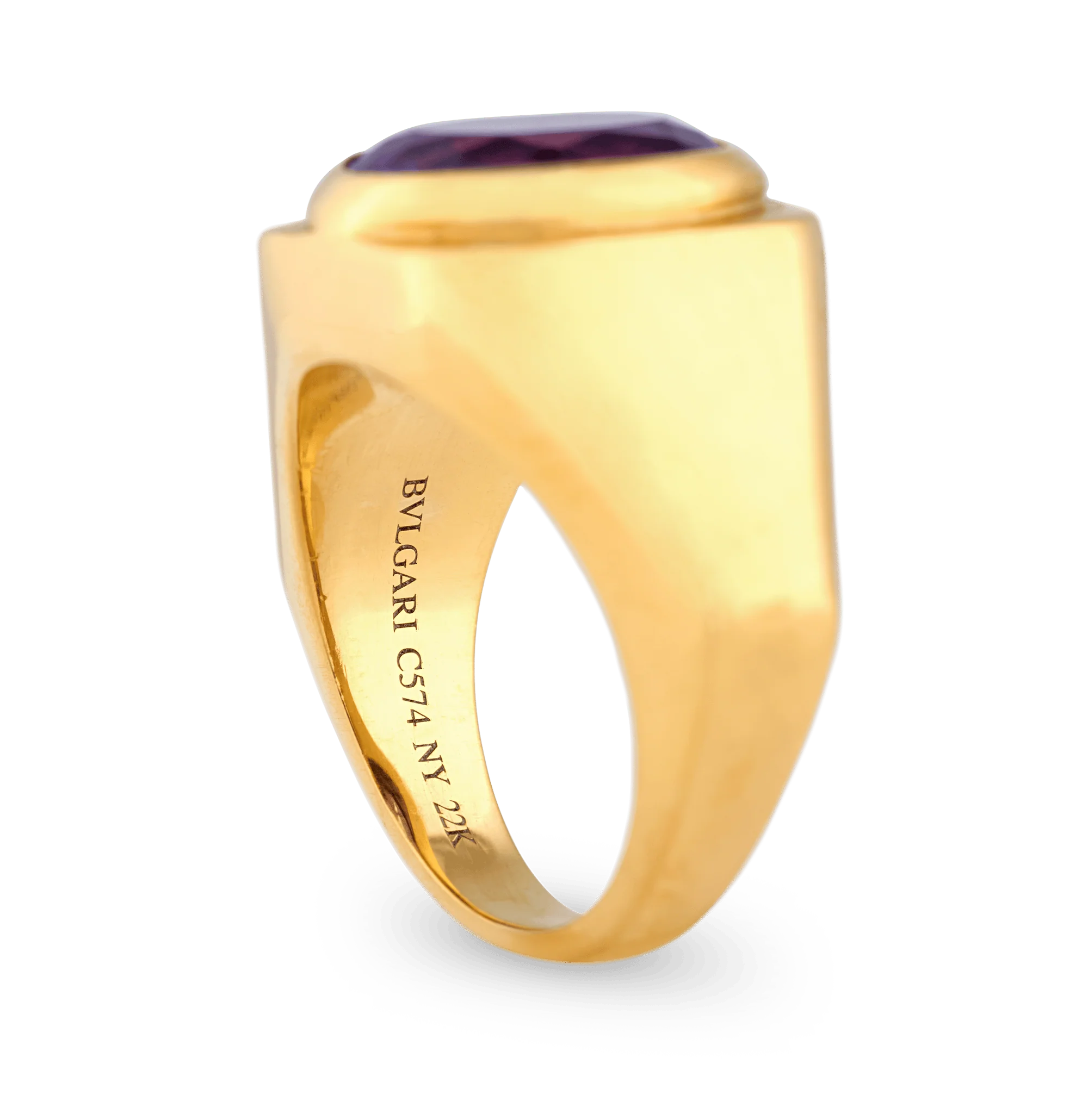Bulgari Amethyst Ring, 2.54 Carats - Image 4