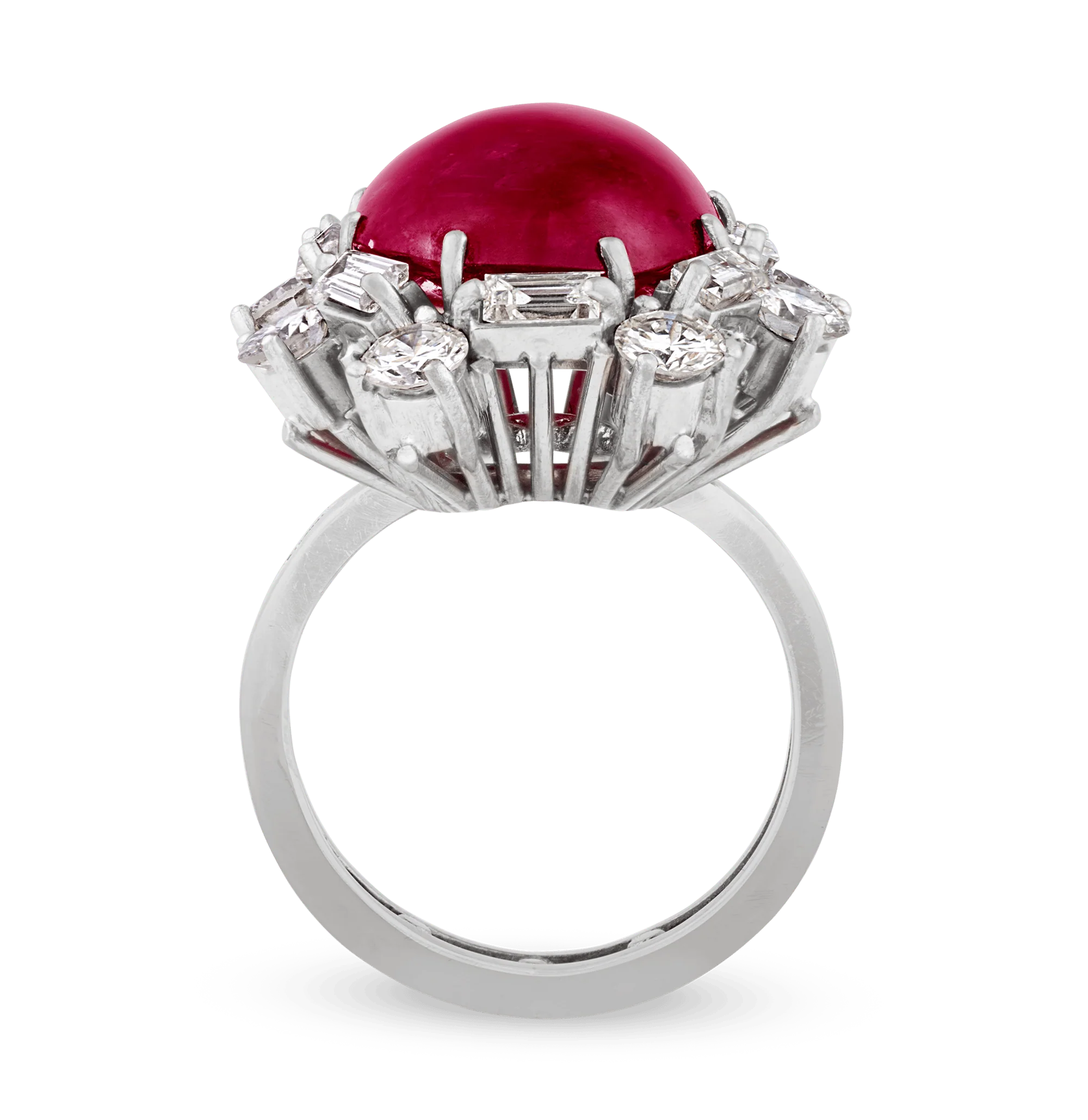 Burma Ruby Ring, Untreated, 13.43 Carats - Image 2