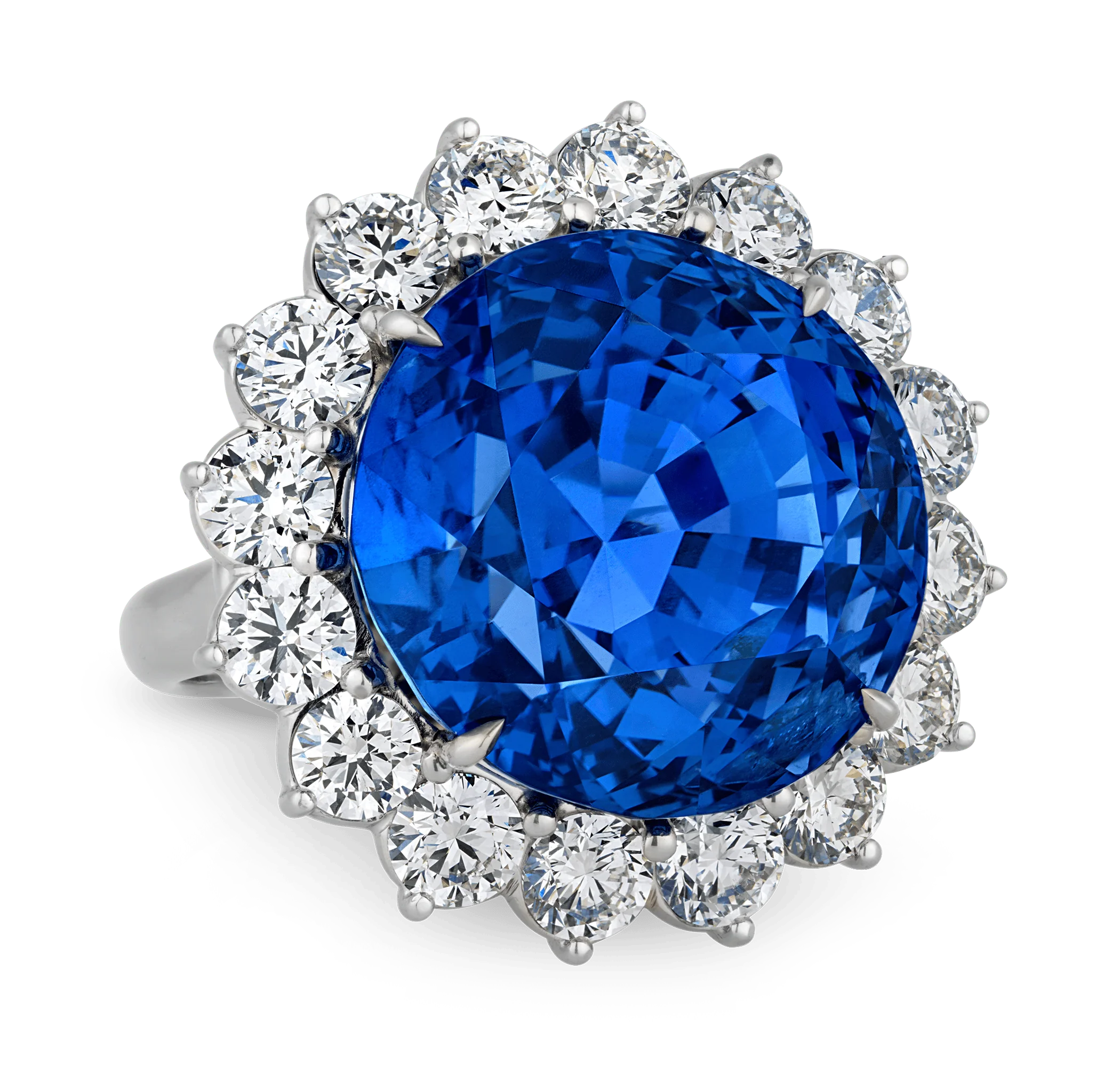 Burma Sapphire Ring, Untreated, 38.71 Carats - Image 3