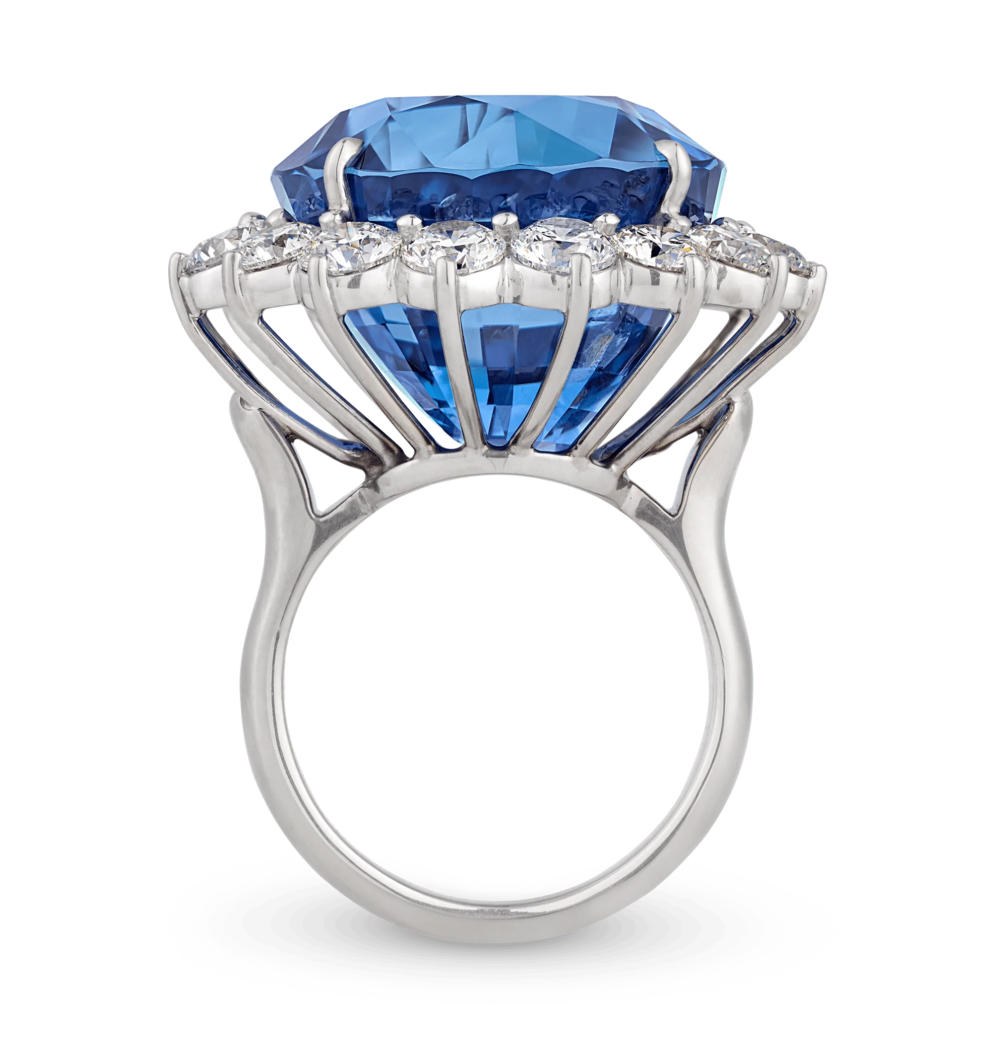 Burma Sapphire Ring, Untreated, 38.71 Carats - Image 4