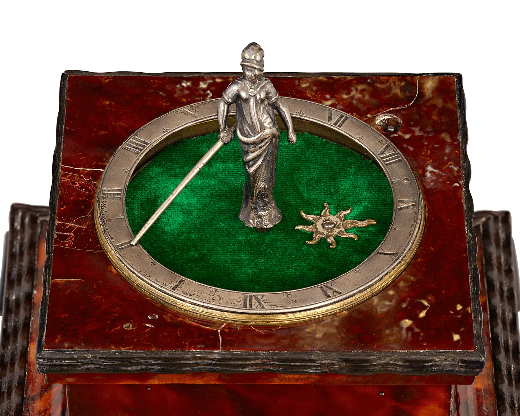 Buschman Minerva German Horizontal Table Clock - Image 4