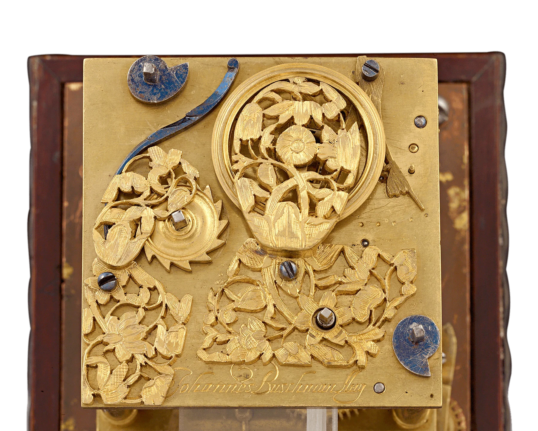 Buschman Minerva German Horizontal Table Clock - Image 5