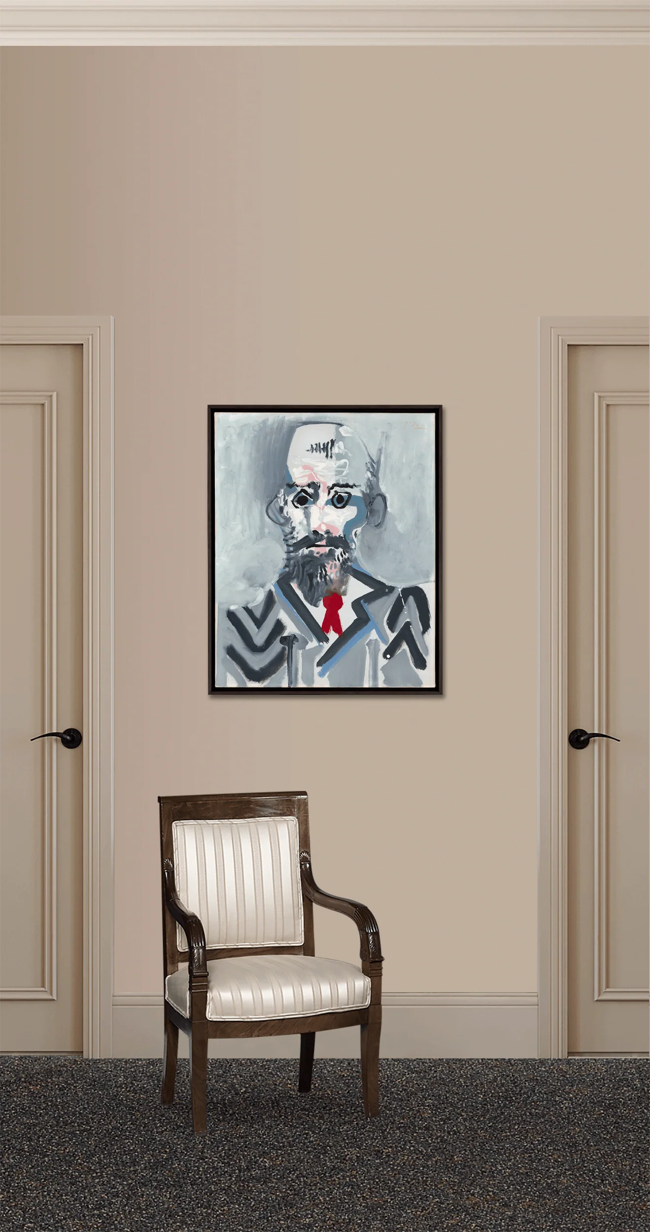 Buste d'homme barbu by Pablo Picasso - Image 5