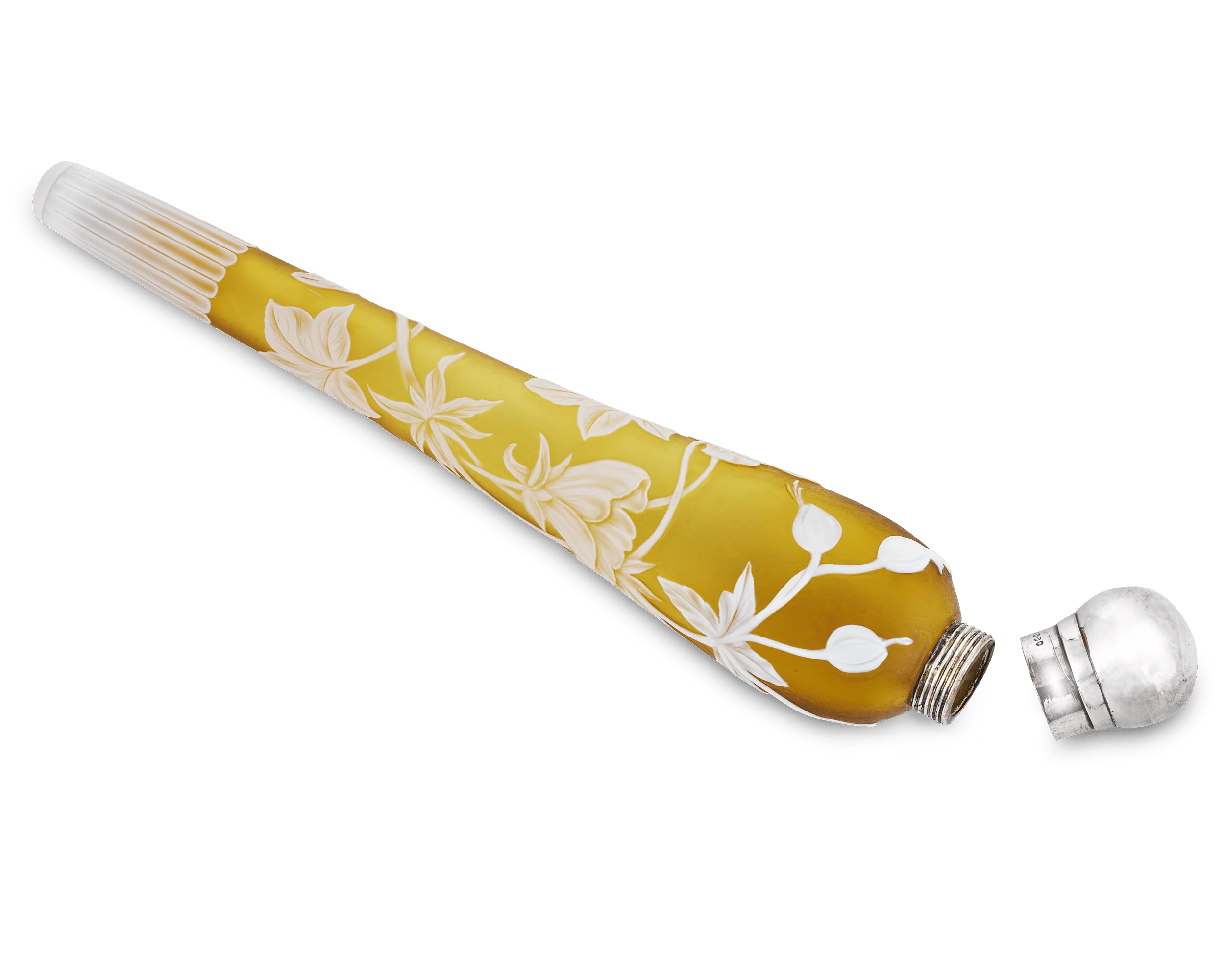 Cameo Glass Perfume Bottle by Thomas Webb & Sons - Image 3