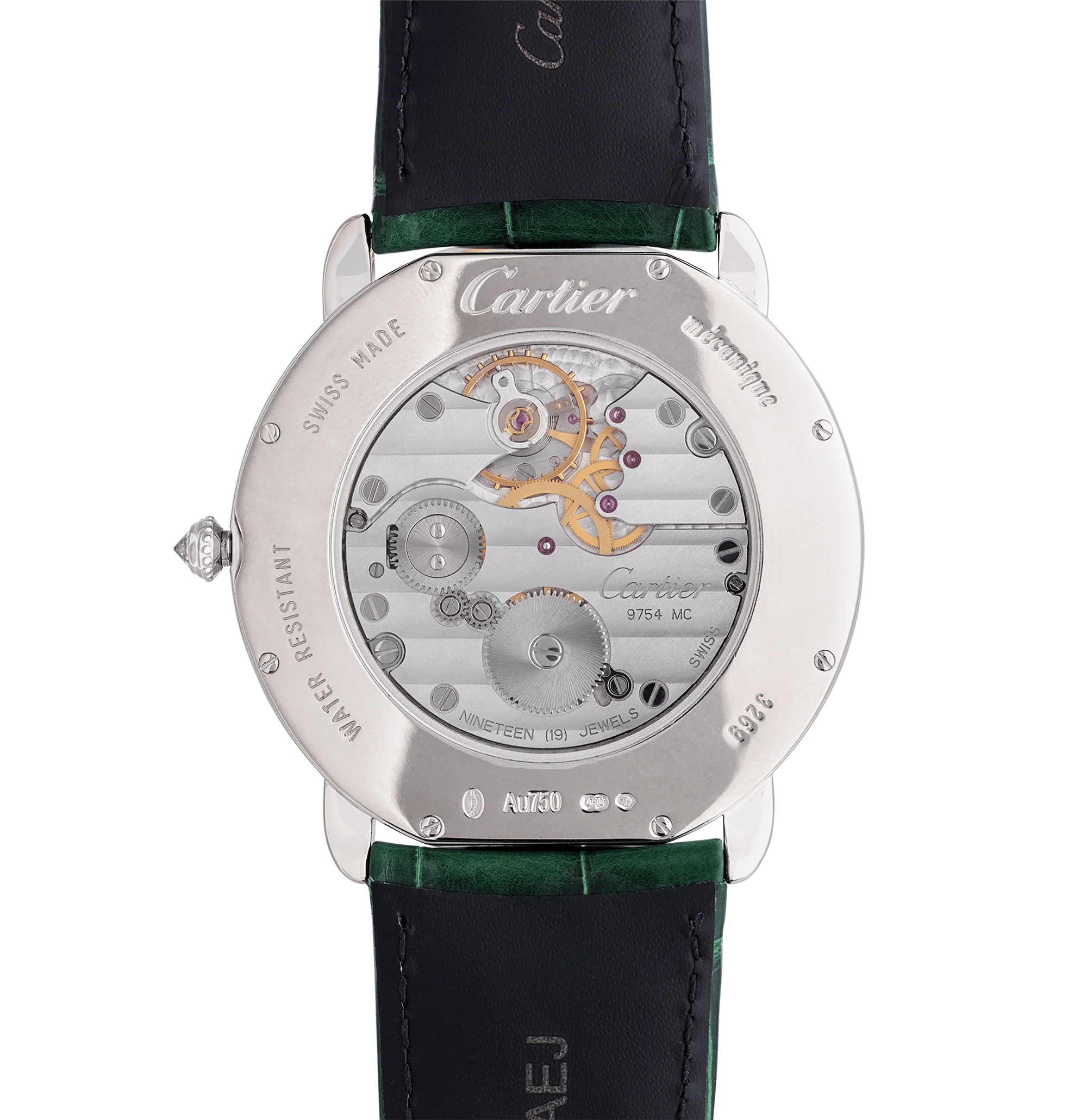 Cartier Ronde Louis White Gold Wristwatch - Image 3