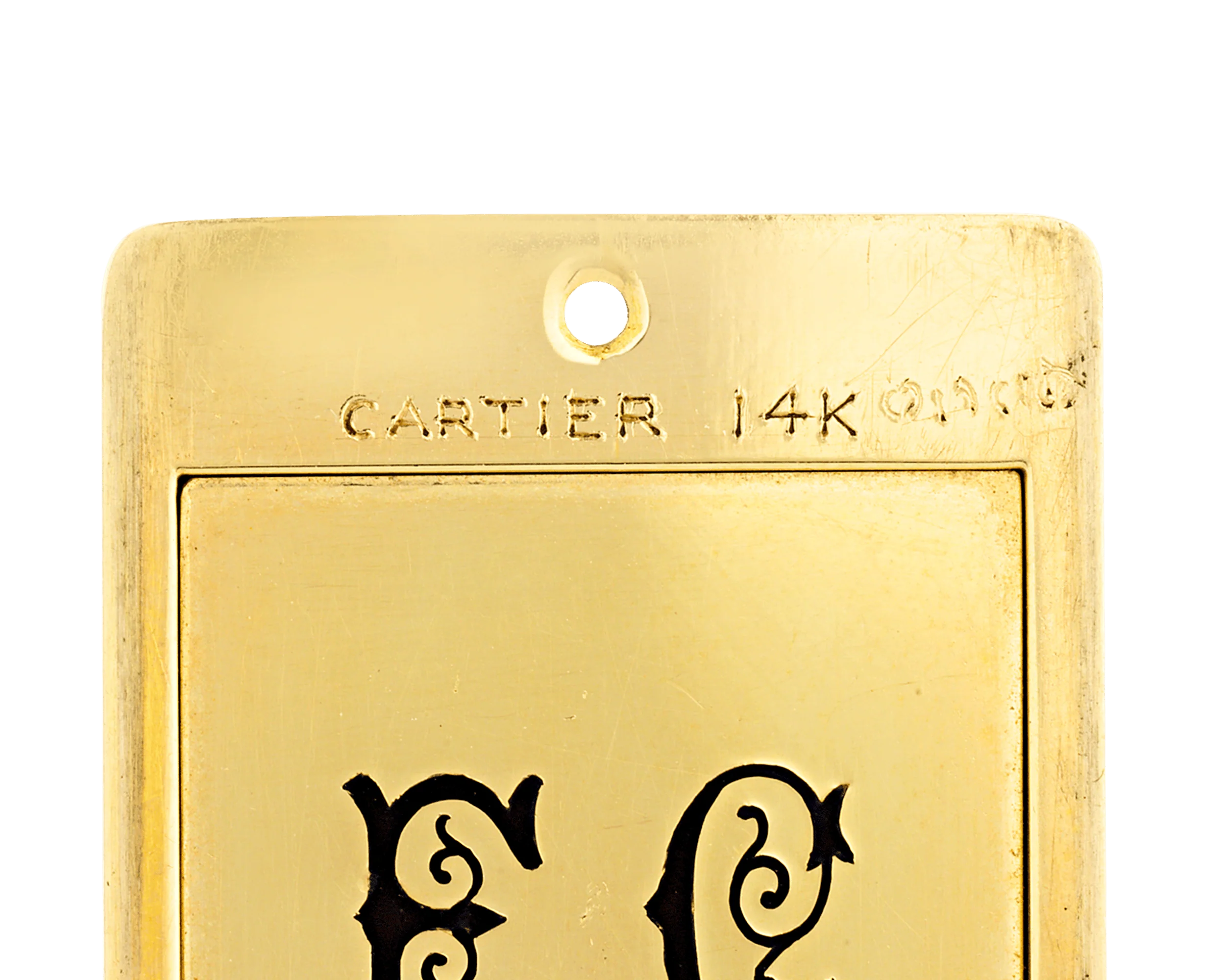 Cartier Thermometer, 14K Gold - Image 4