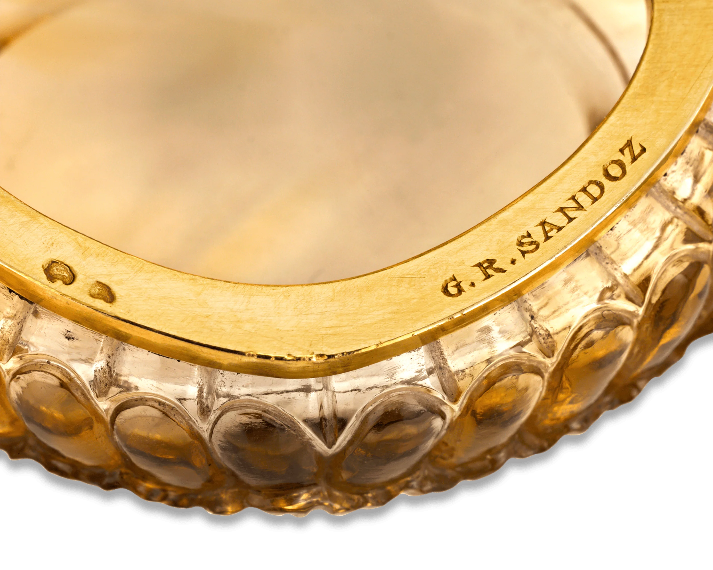 Carved Citrine Box - Image 4
