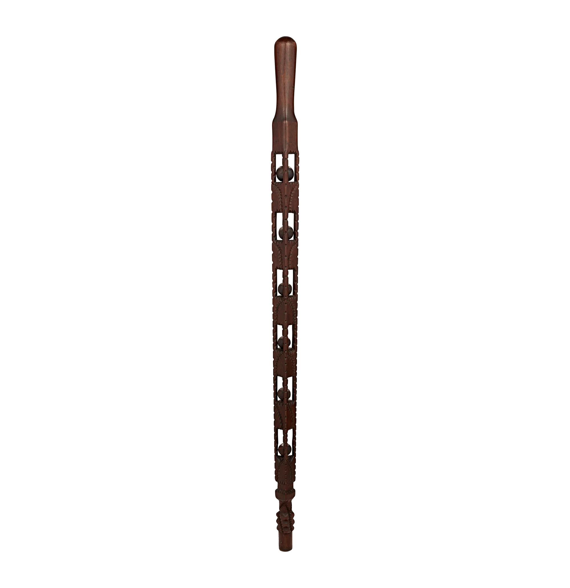 Carved Puzzle Cane - Image 3