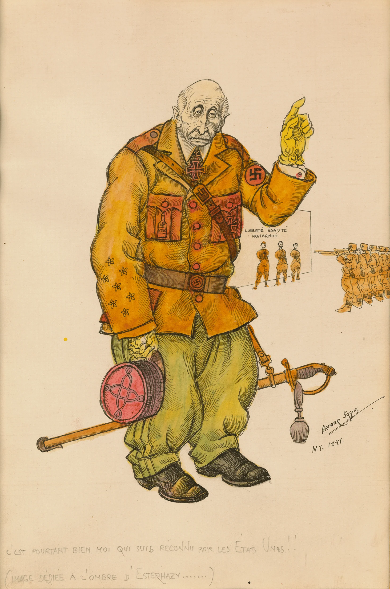 C'est Pourtant Bien Moi by Arthur Szyk