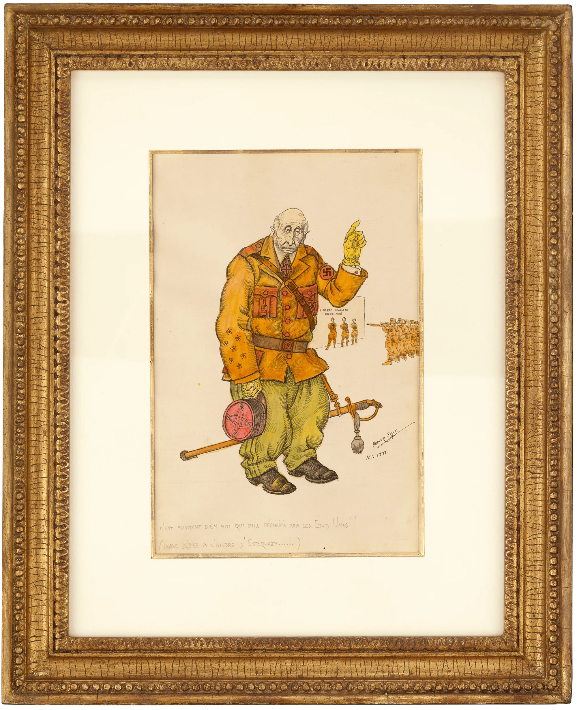 C'est Pourtant Bien Moi by Arthur Szyk - Image 2